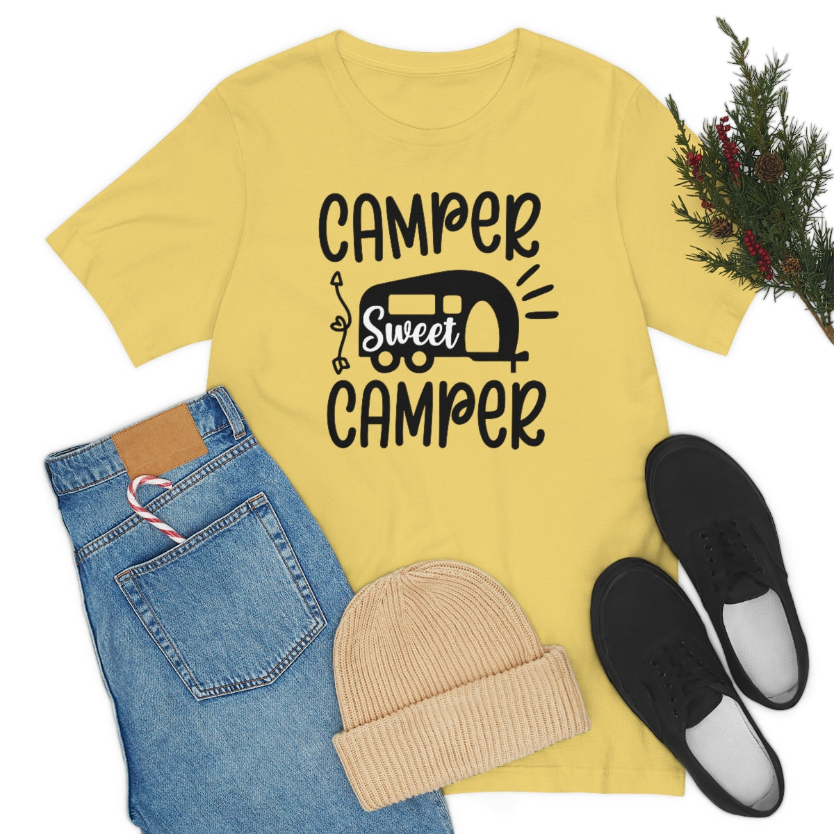 Camper Sweet Camper Unisex Jersey Short Sleeve Tee