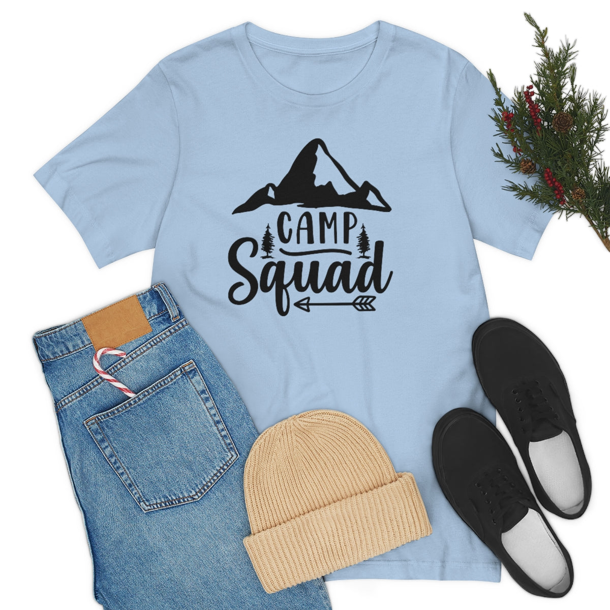 Camp Squad Unisex Jersey Short Sleeve Tee