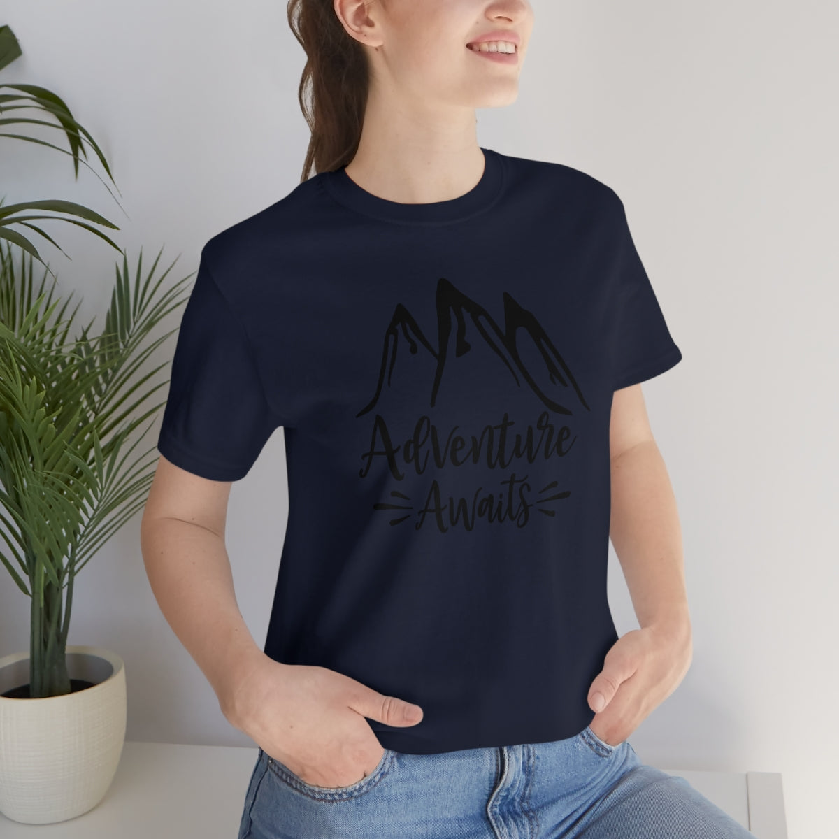 Adventure Awaits Unisex Jersey Short Sleeve Tee