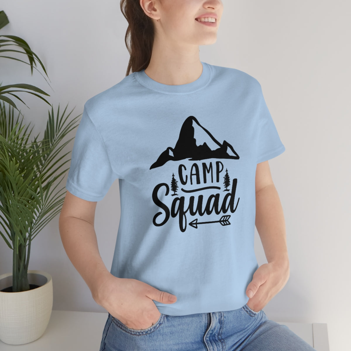 Camp Squad Unisex Jersey Short Sleeve Tee