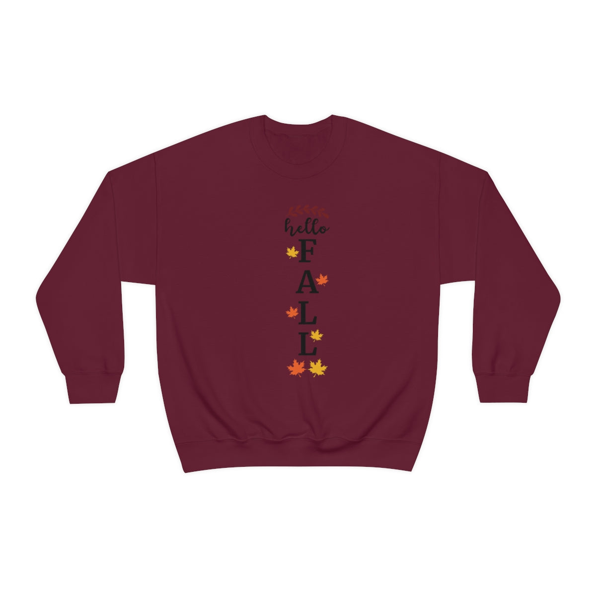 Hello Fall Unisex Heavy Blend™ Crewneck Sweatshirt