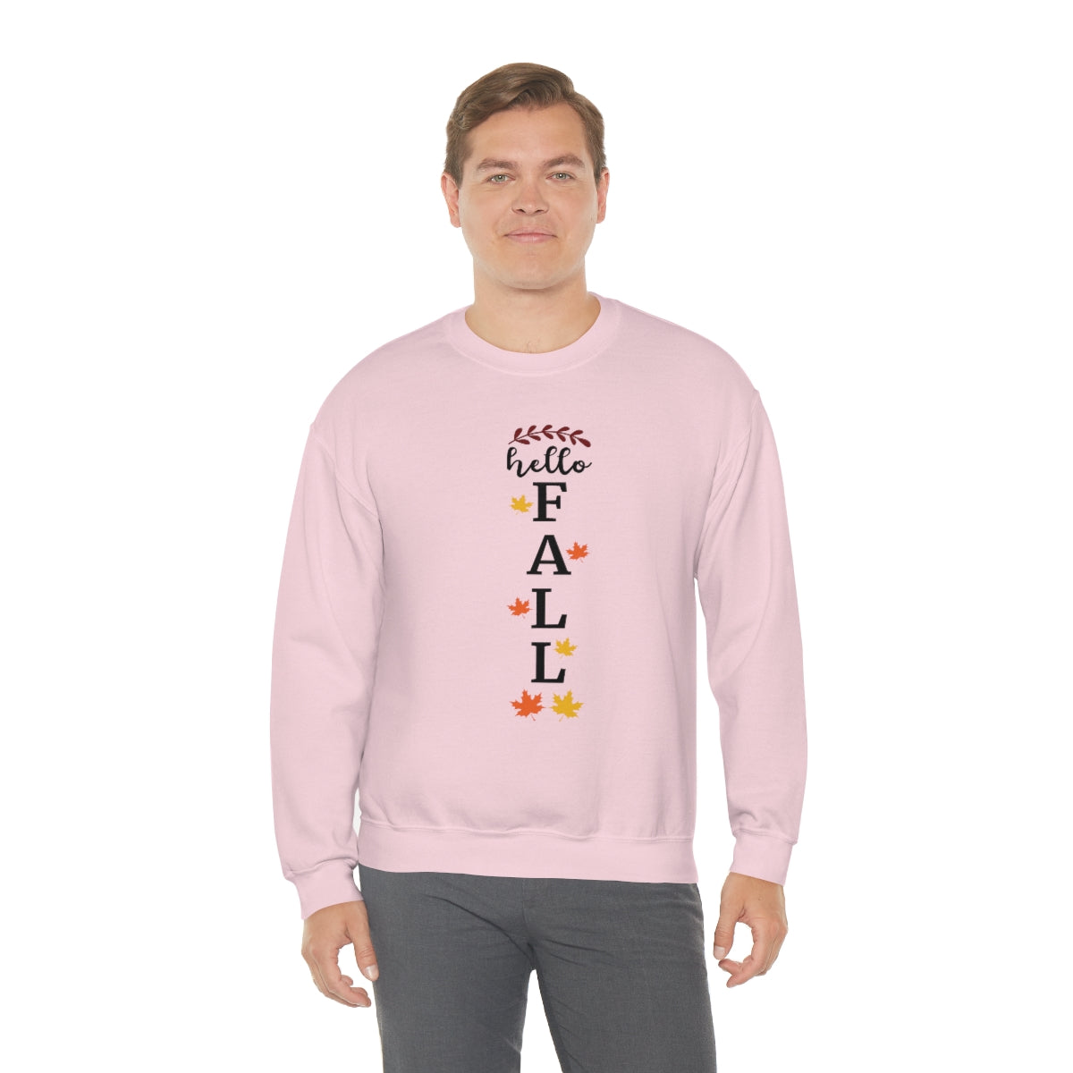 Hello Fall Unisex Heavy Blend™ Crewneck Sweatshirt