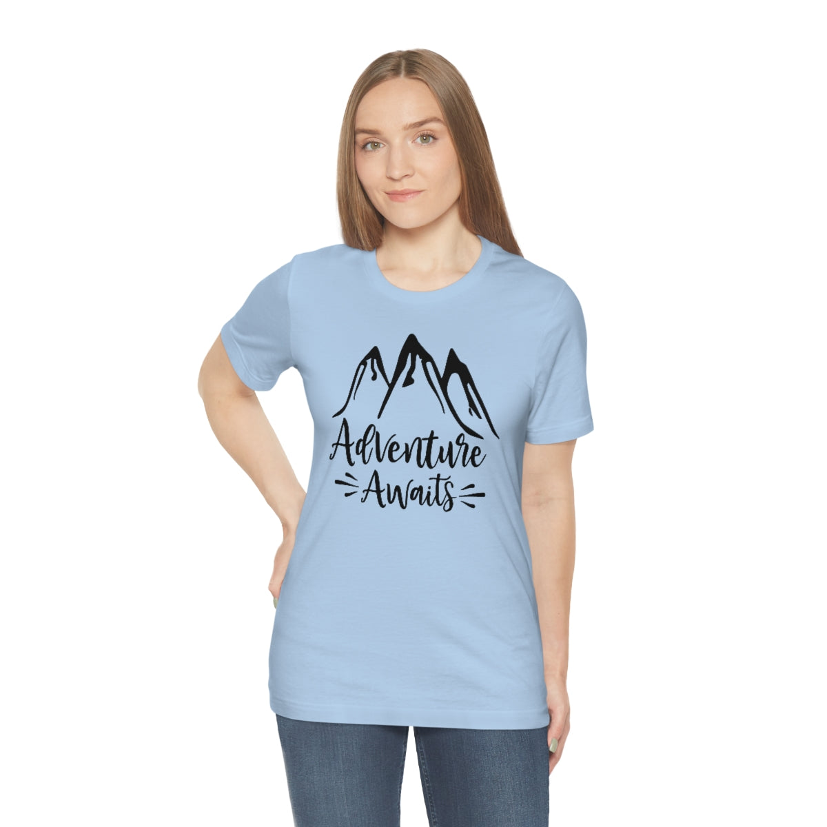 Adventure Awaits Unisex Jersey Short Sleeve Tee