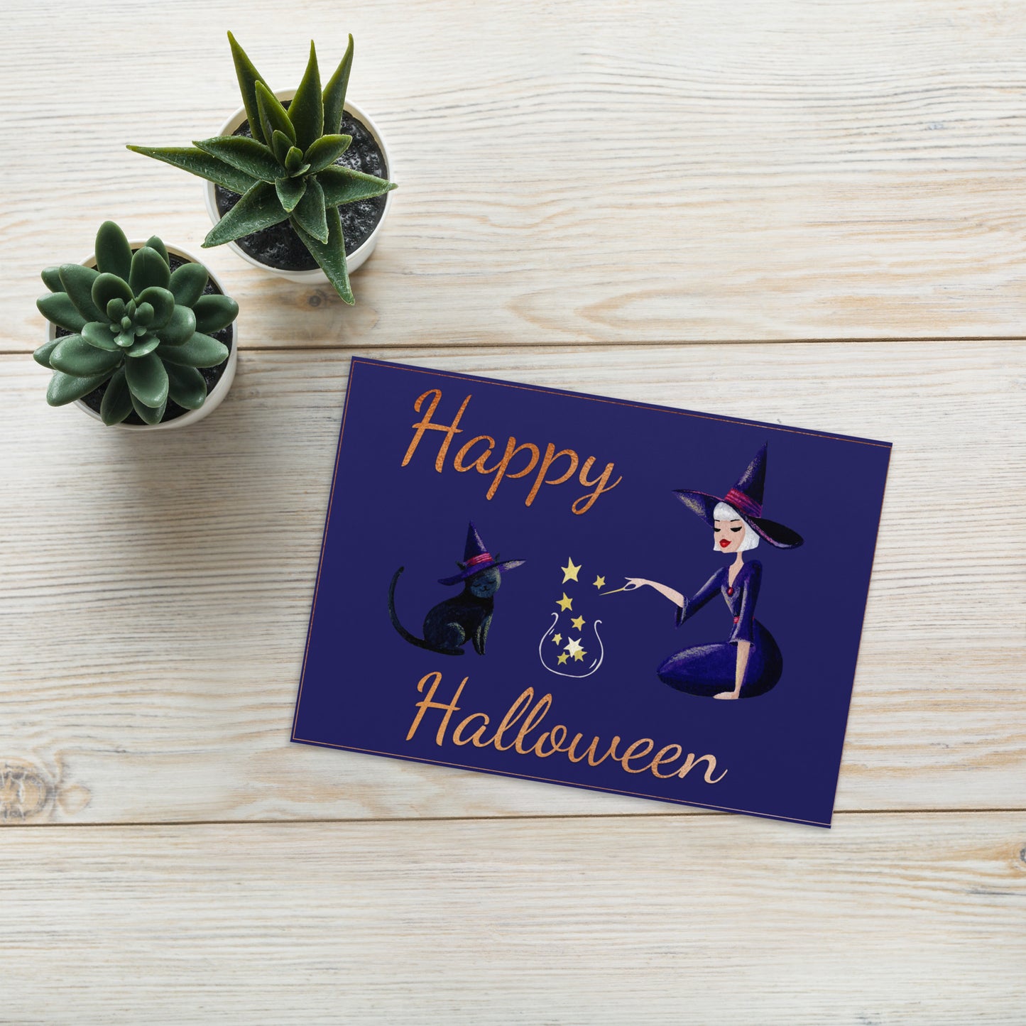 Happy Halloween Greeting card