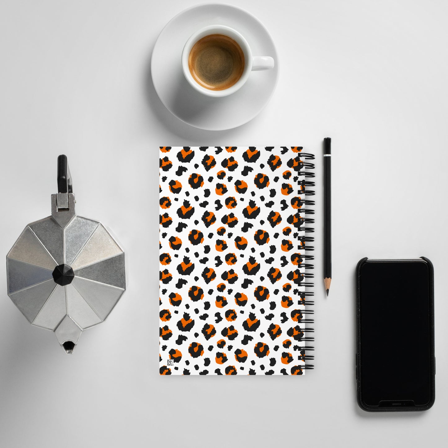 Leopard Print Spiral notebook