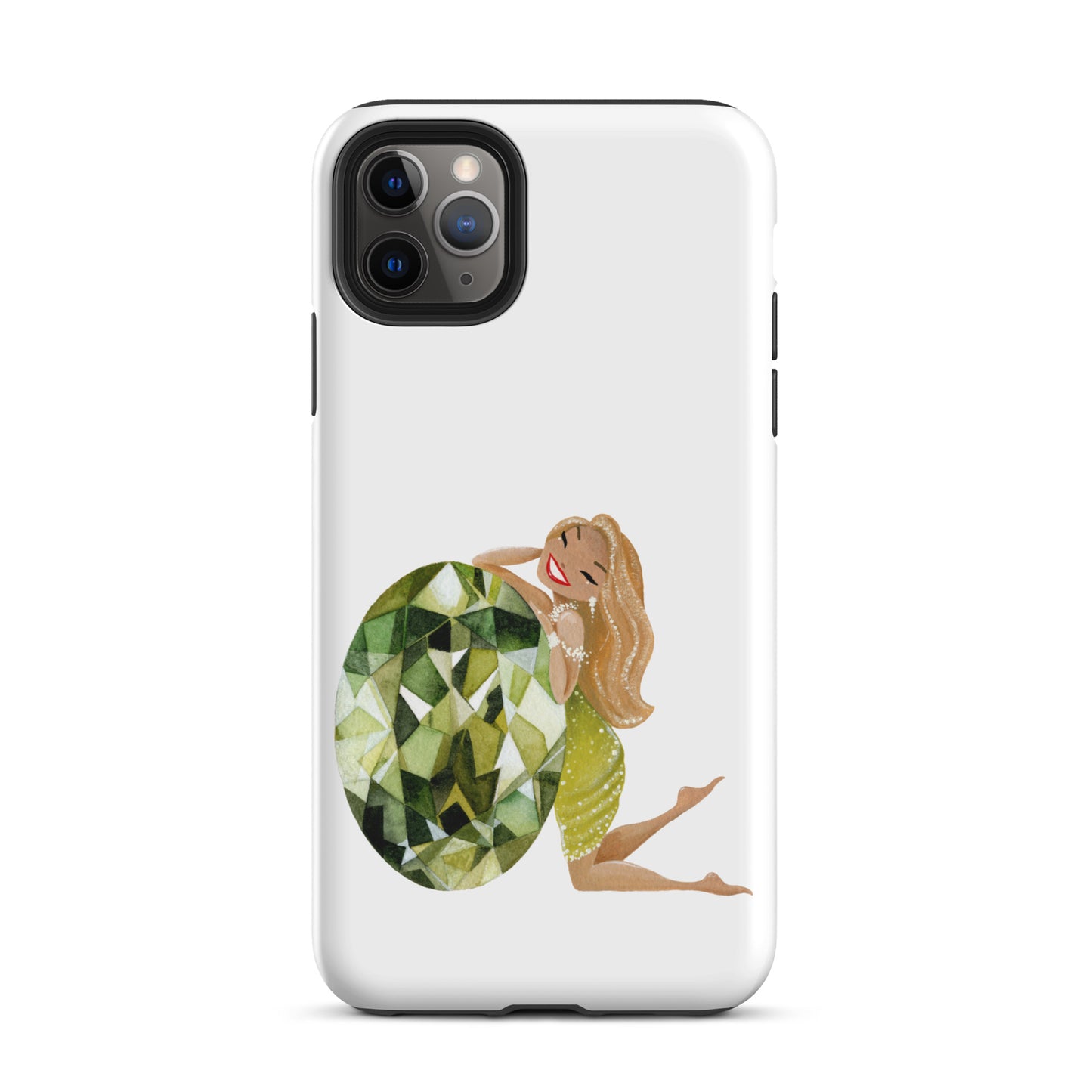 August Birthstone Peridot Tough iPhone case (iPhone 11 - iPhone 14 Pro Max)