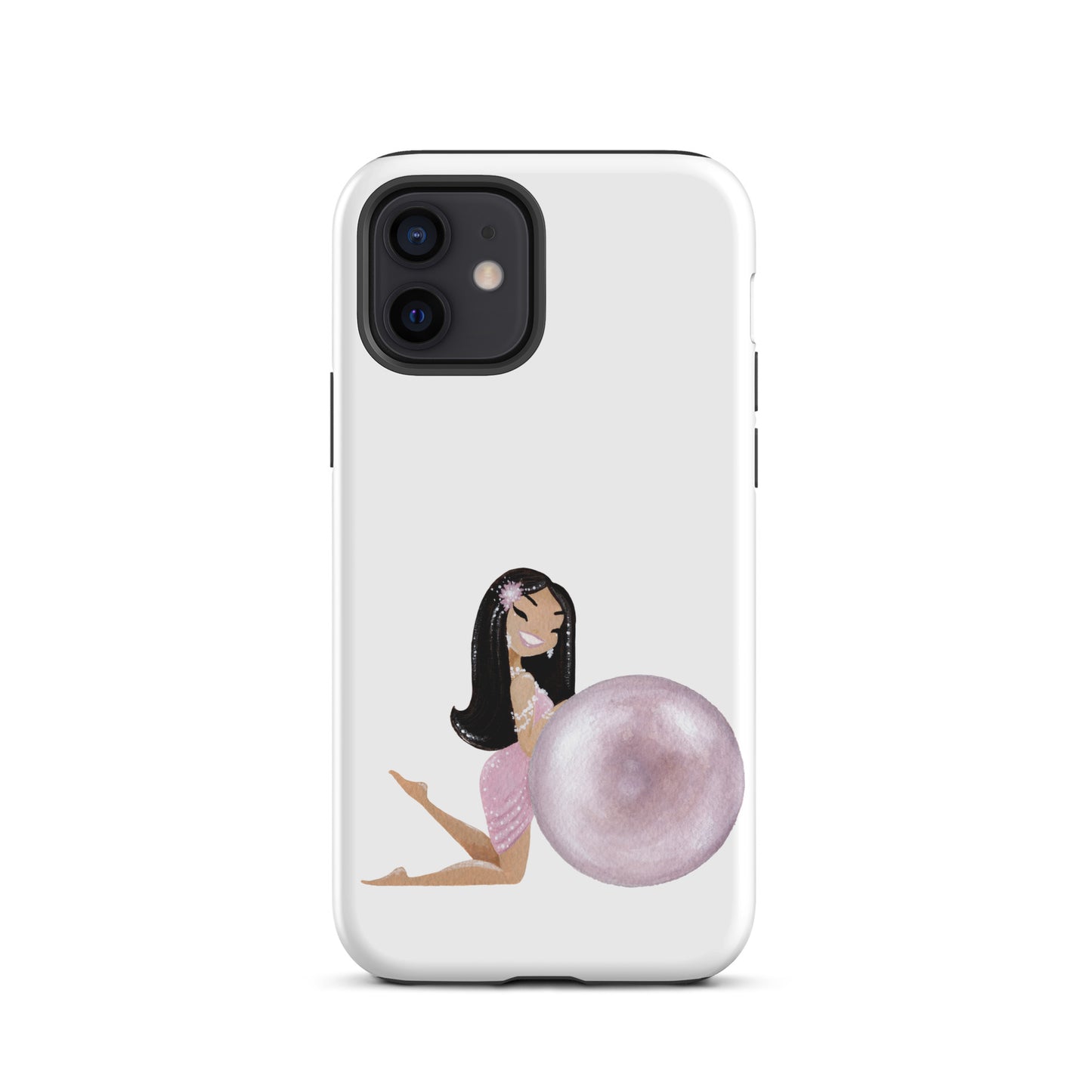 June Birthstone Pearl Tough iPhone case (iPhone 11 - iPhone 14 Pro Max)