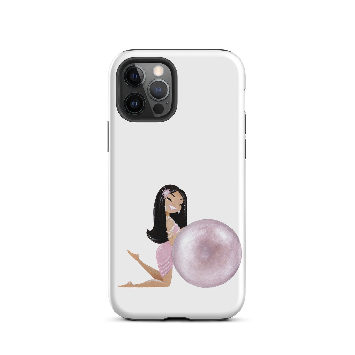 June Birthstone Pearl Tough iPhone case (iPhone 11 - iPhone 14 Pro Max)