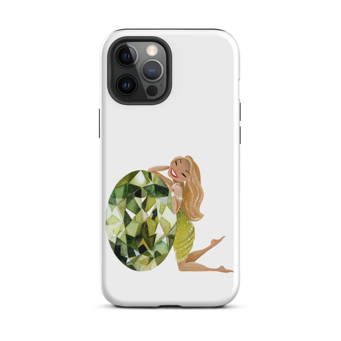 August Birthstone Peridot Tough iPhone case (iPhone 11 - iPhone 14 Pro Max)