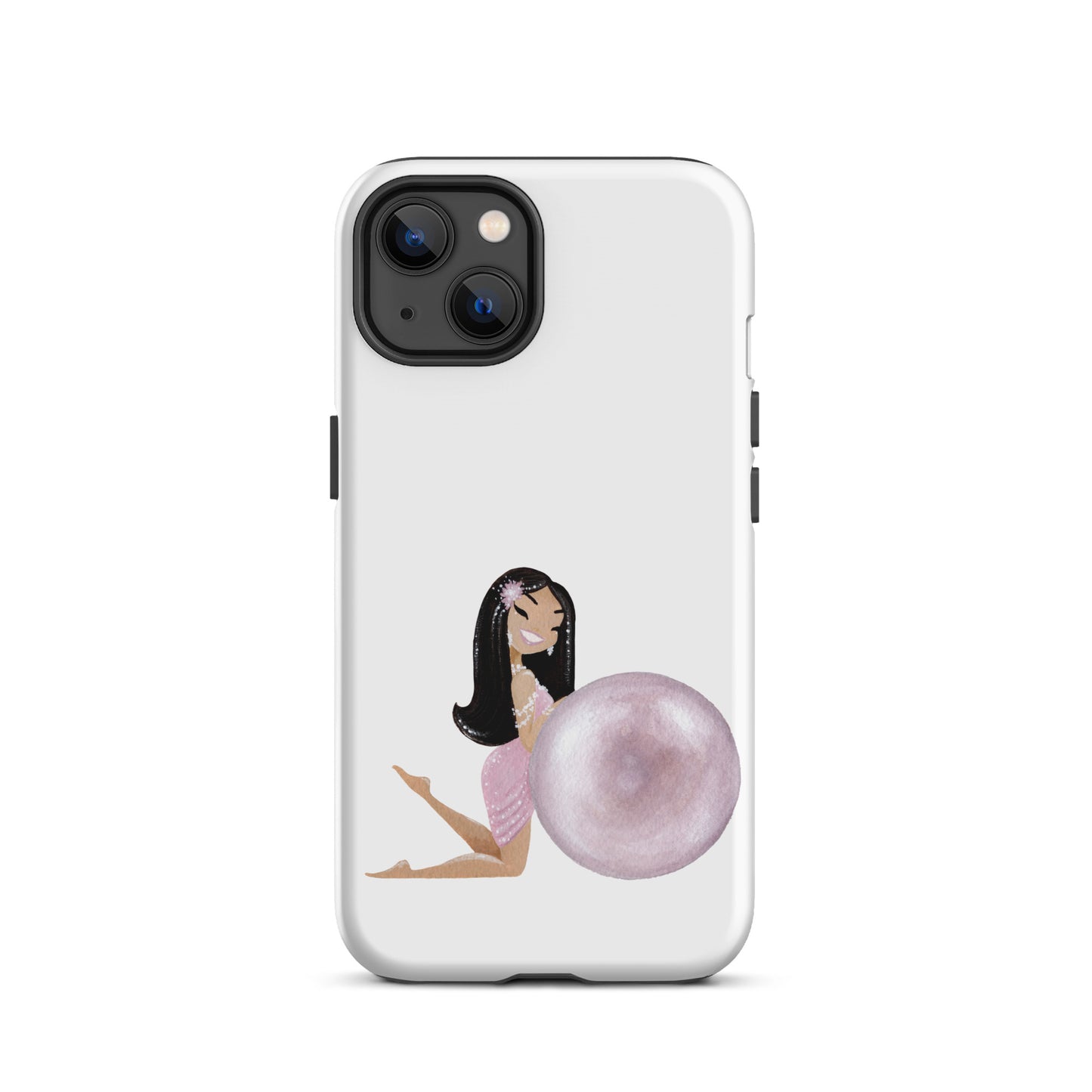 June Birthstone Pearl Tough iPhone case (iPhone 11 - iPhone 14 Pro Max)