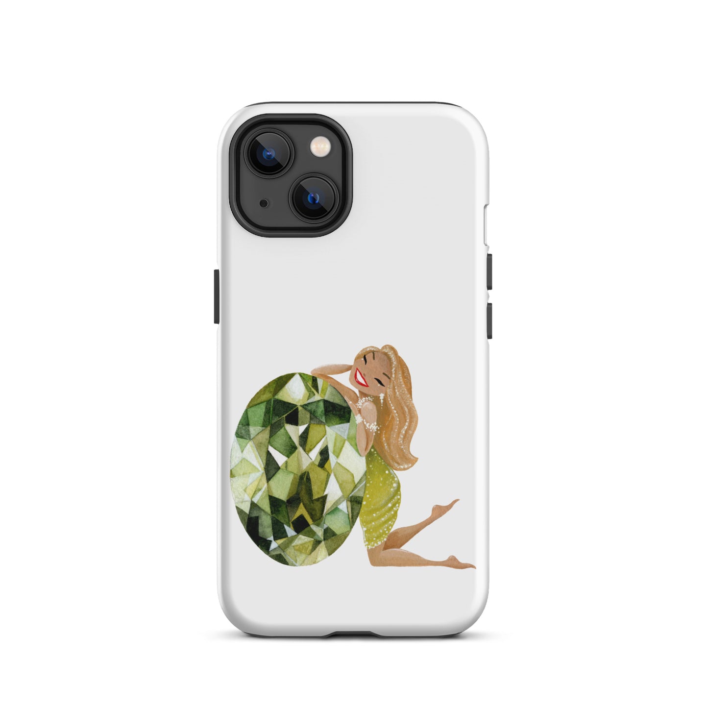 August Birthstone Peridot Tough iPhone case (iPhone 11 - iPhone 14 Pro Max)