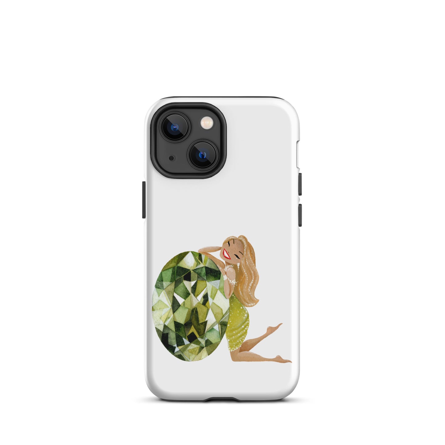 August Birthstone Peridot Tough iPhone case (iPhone 11 - iPhone 14 Pro Max)