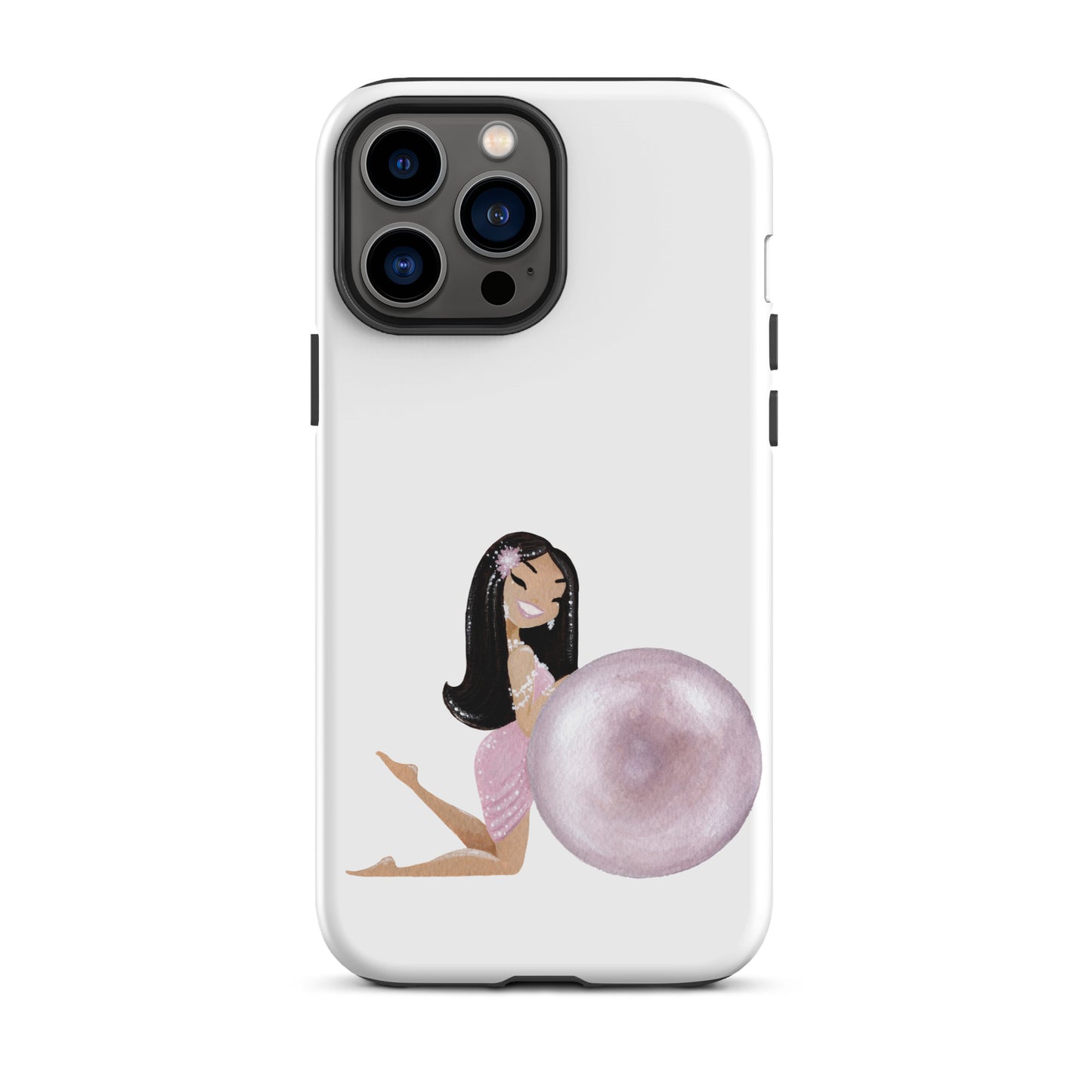 June Birthstone Pearl Tough iPhone case (iPhone 11 - iPhone 14 Pro Max)