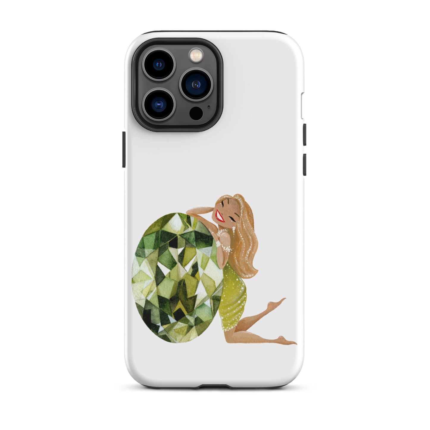 August Birthstone Peridot Tough iPhone case (iPhone 11 - iPhone 14 Pro Max)