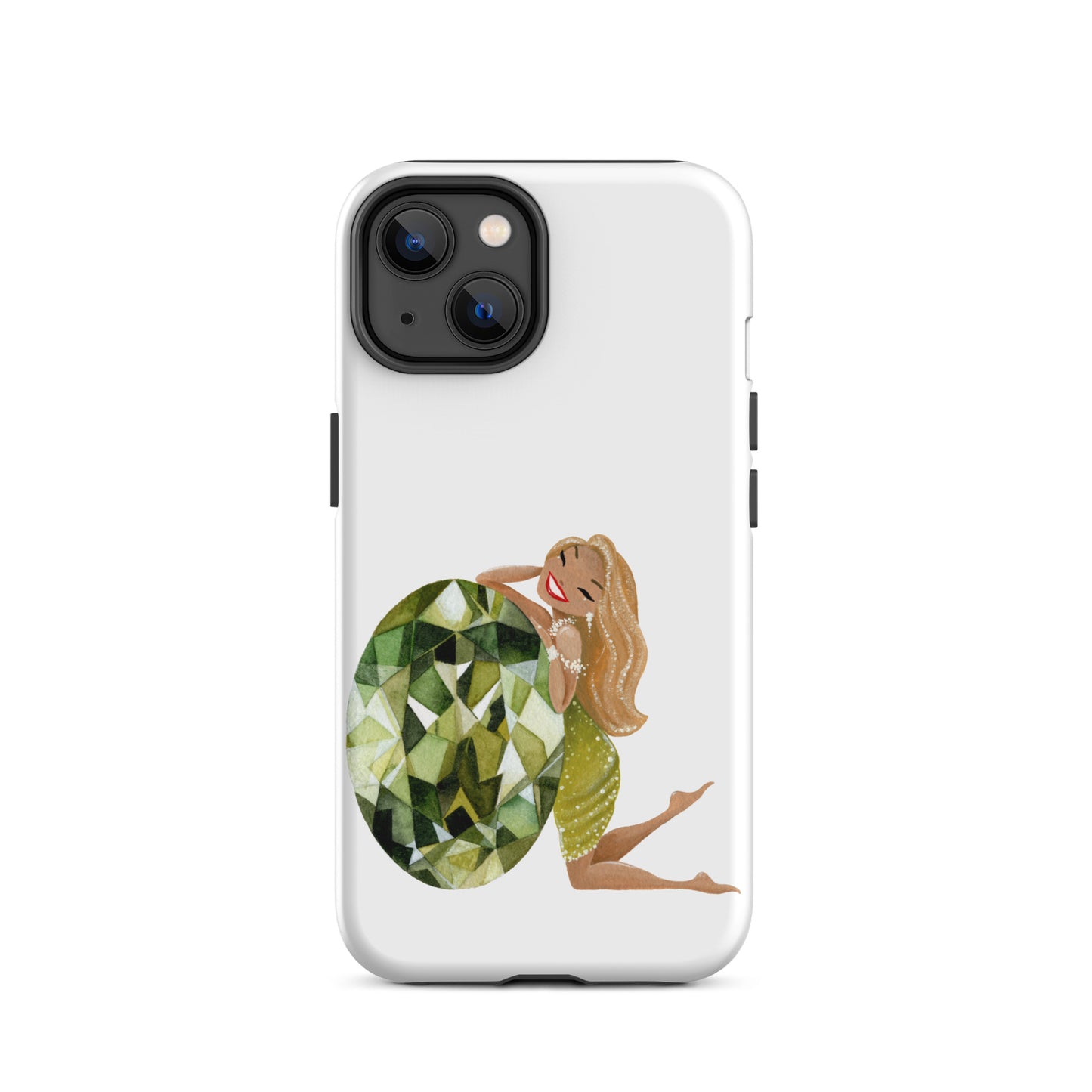 August Birthstone Peridot Tough iPhone case (iPhone 11 - iPhone 14 Pro Max)