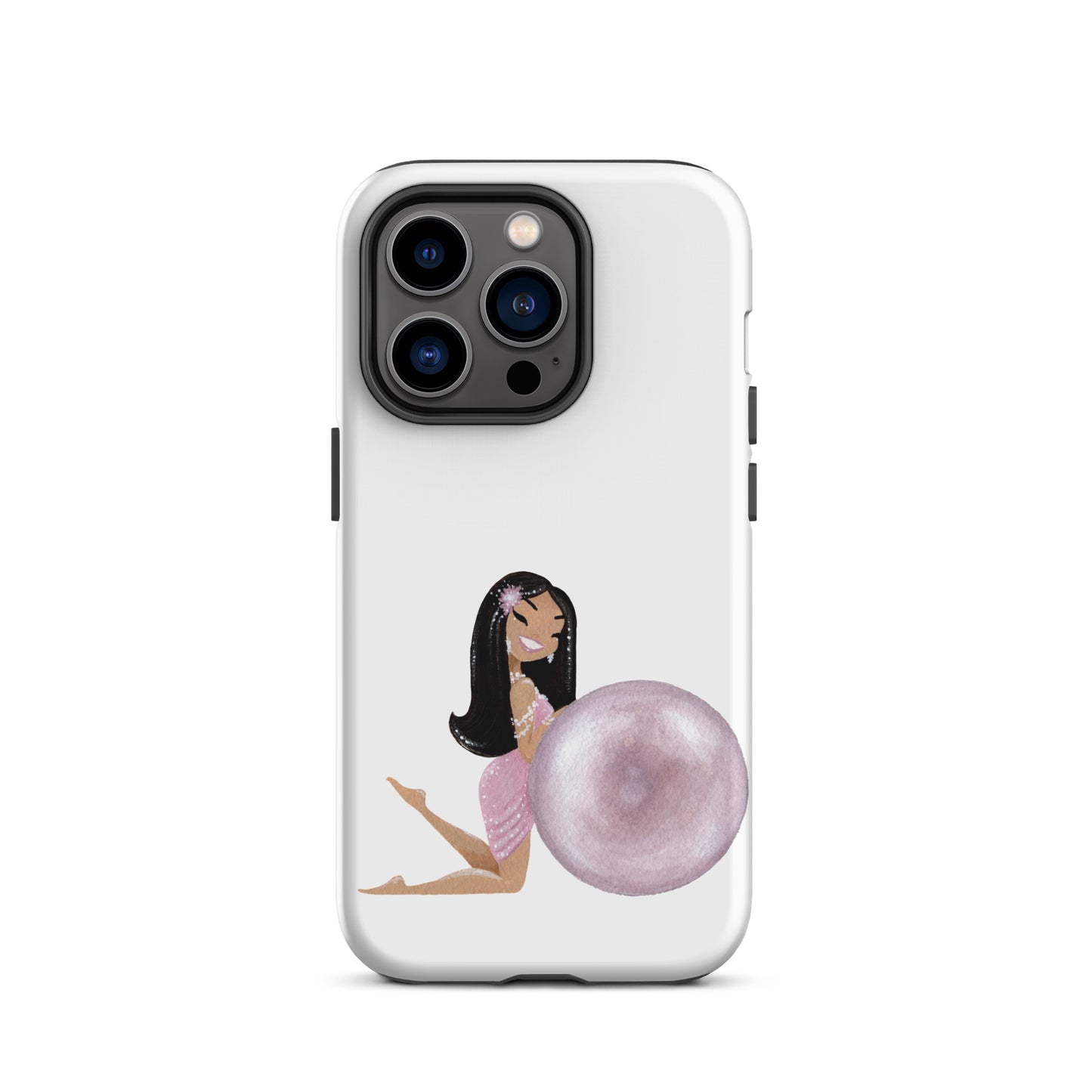 June Birthstone Pearl Tough iPhone case (iPhone 11 - iPhone 14 Pro Max)