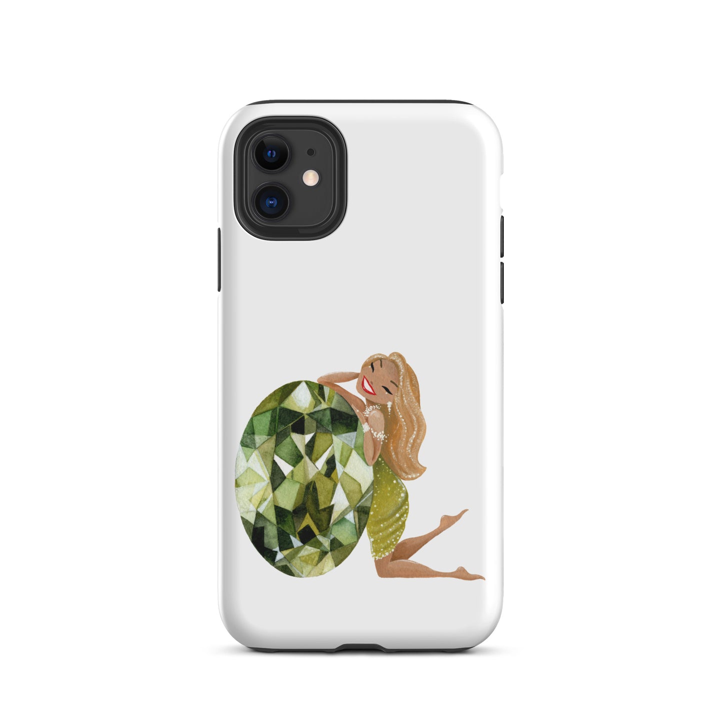 August Birthstone Peridot Tough iPhone case (iPhone 11 - iPhone 14 Pro Max)