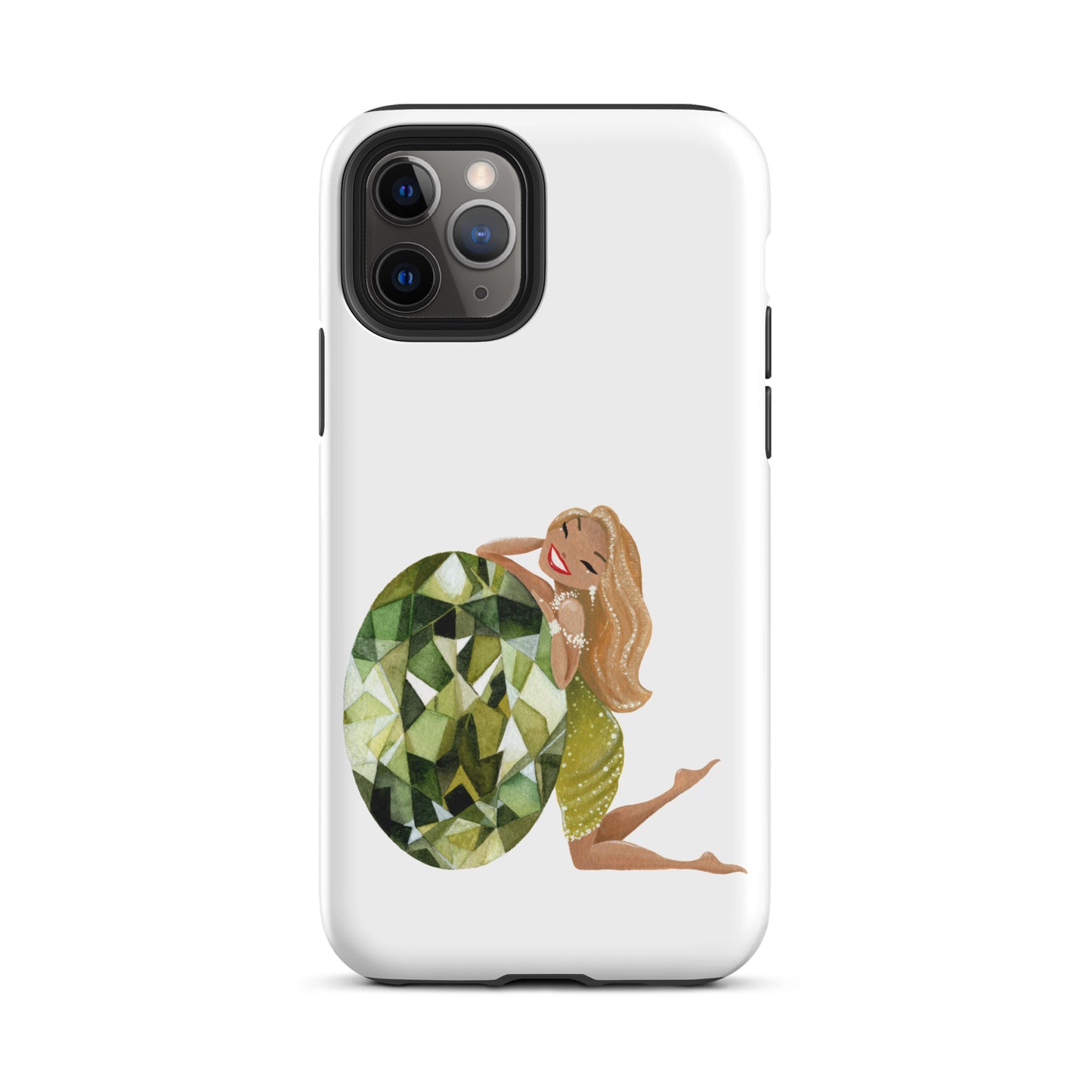 August Birthstone Peridot Tough iPhone case (iPhone 11 - iPhone 14 Pro Max)