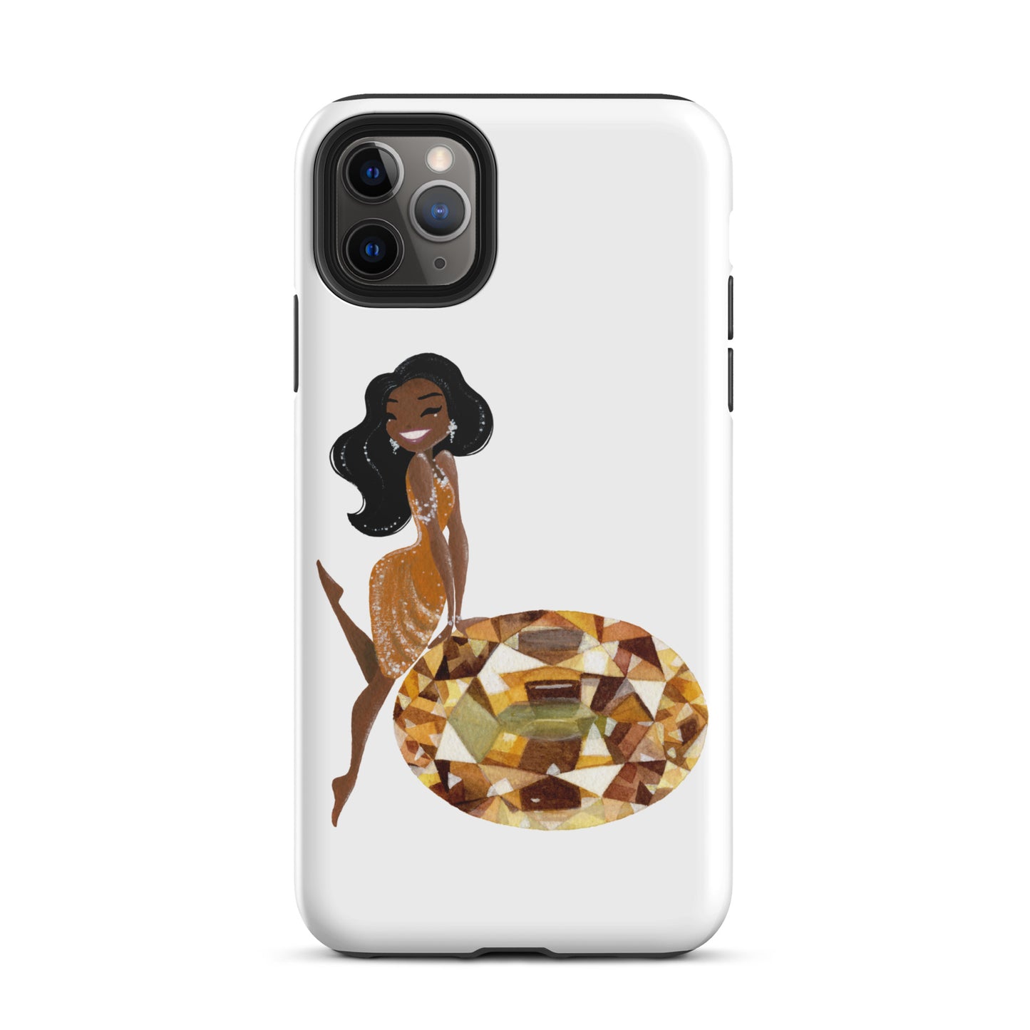 November Birthstone Topaz Tough iPhone case (iPhone 11 - iPhone 14 Pro Max)