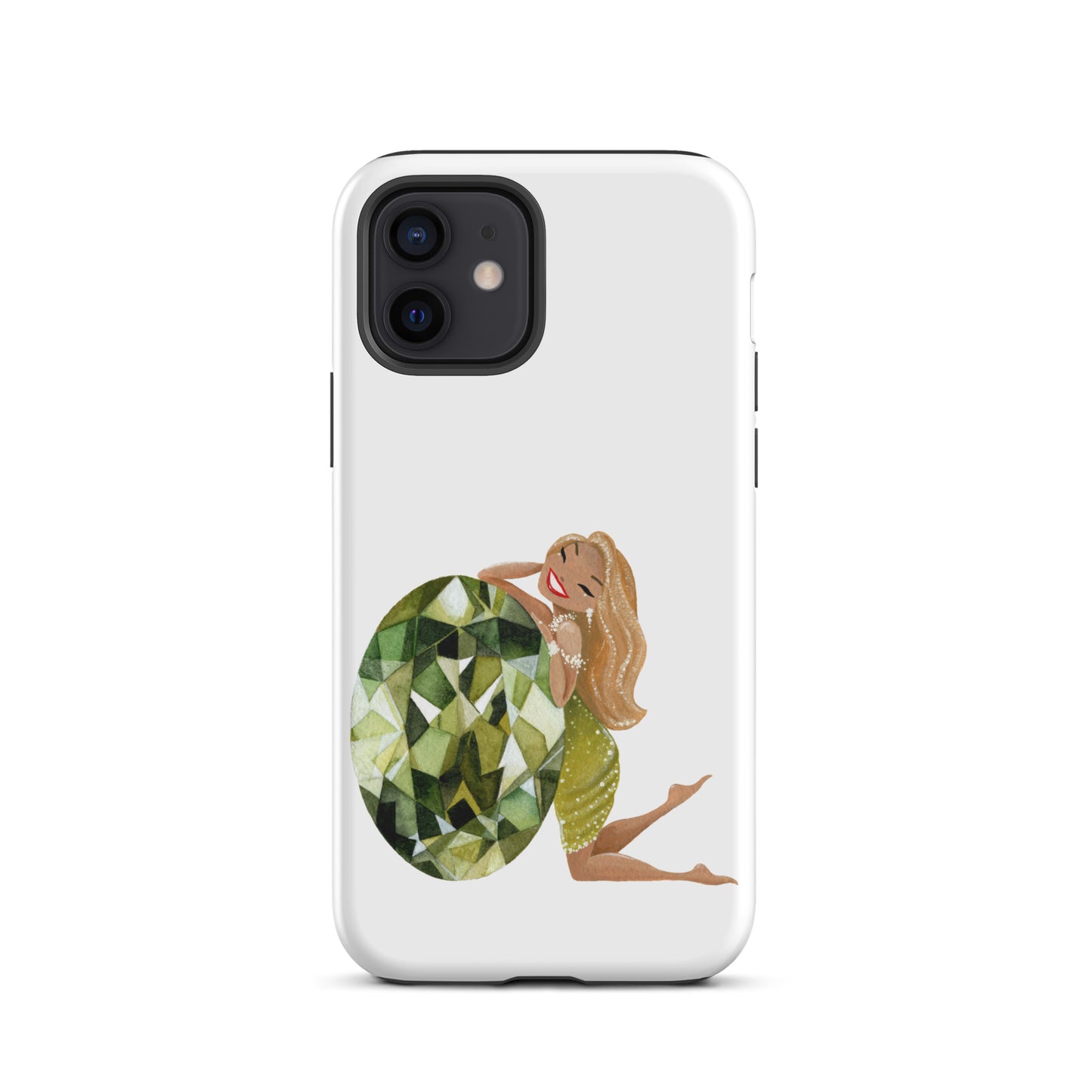 August Birthstone Peridot Tough iPhone case (iPhone 11 - iPhone 14 Pro Max)