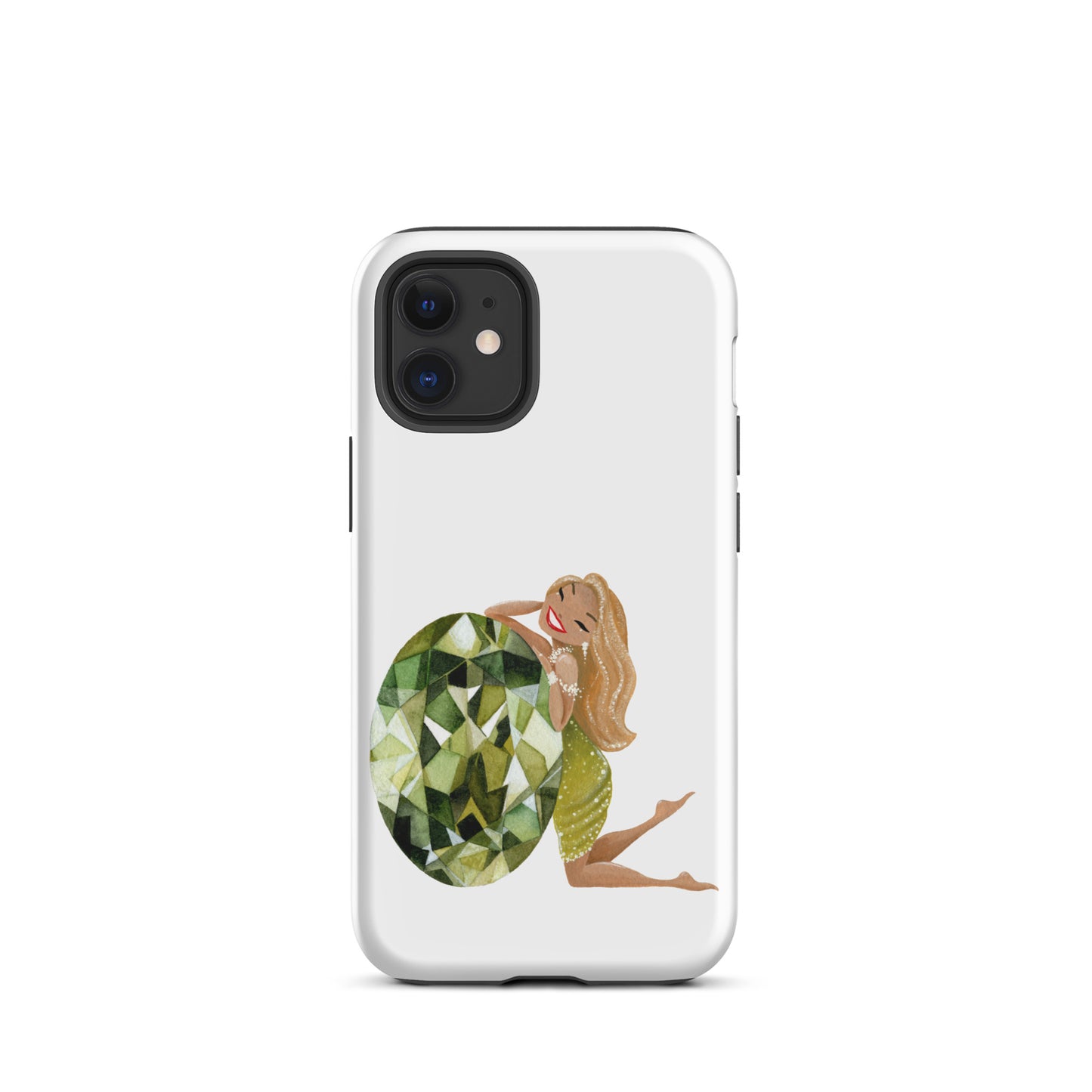 August Birthstone Peridot Tough iPhone case (iPhone 11 - iPhone 14 Pro Max)