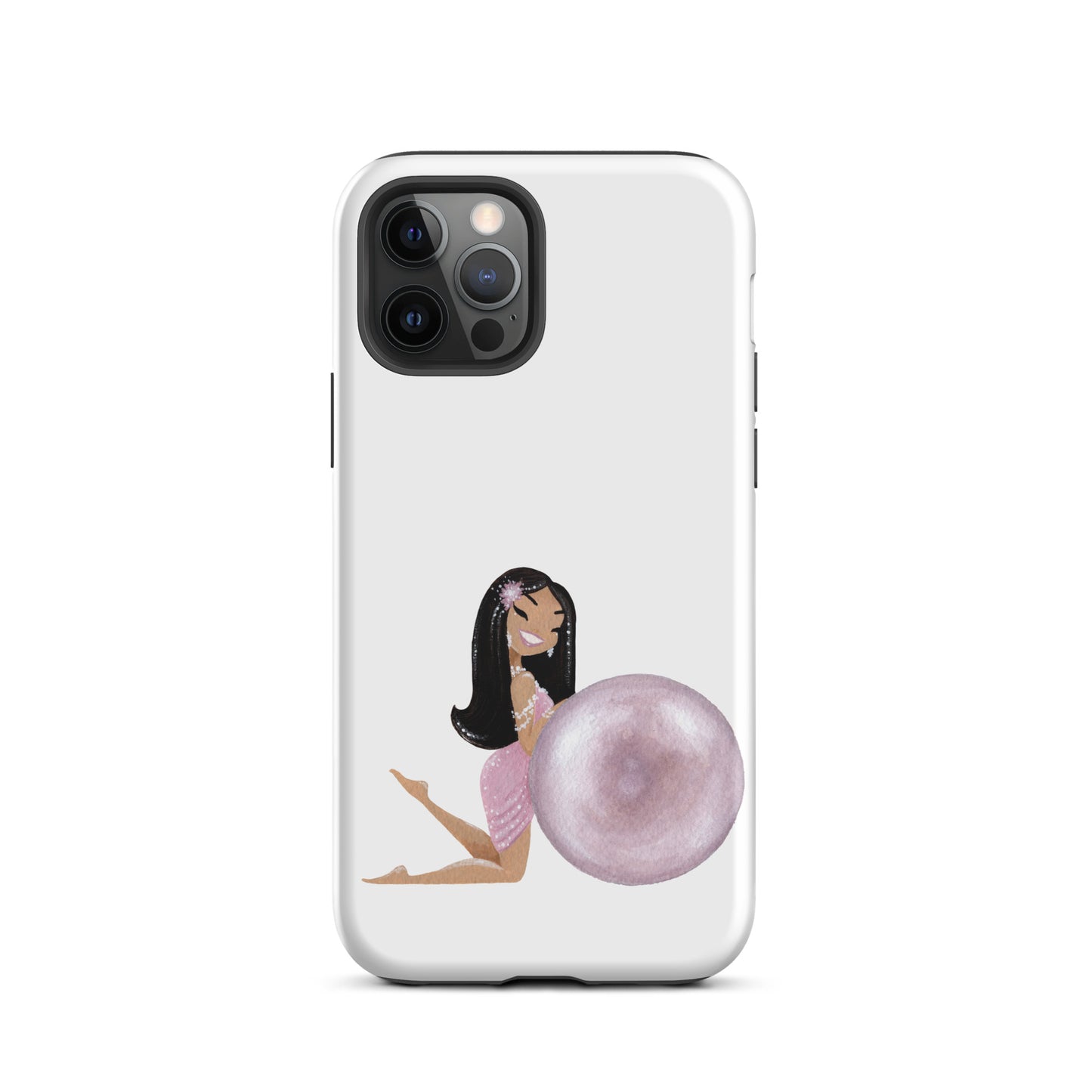 June Birthstone Pearl Tough iPhone case (iPhone 11 - iPhone 14 Pro Max)