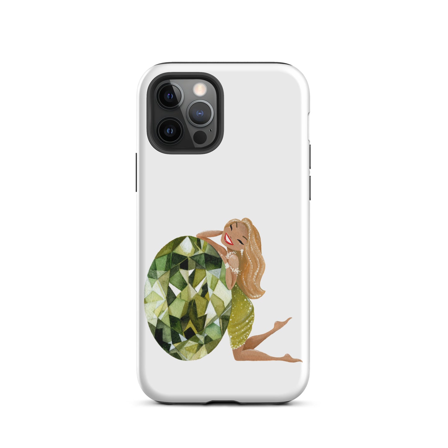 August Birthstone Peridot Tough iPhone case (iPhone 11 - iPhone 14 Pro Max)