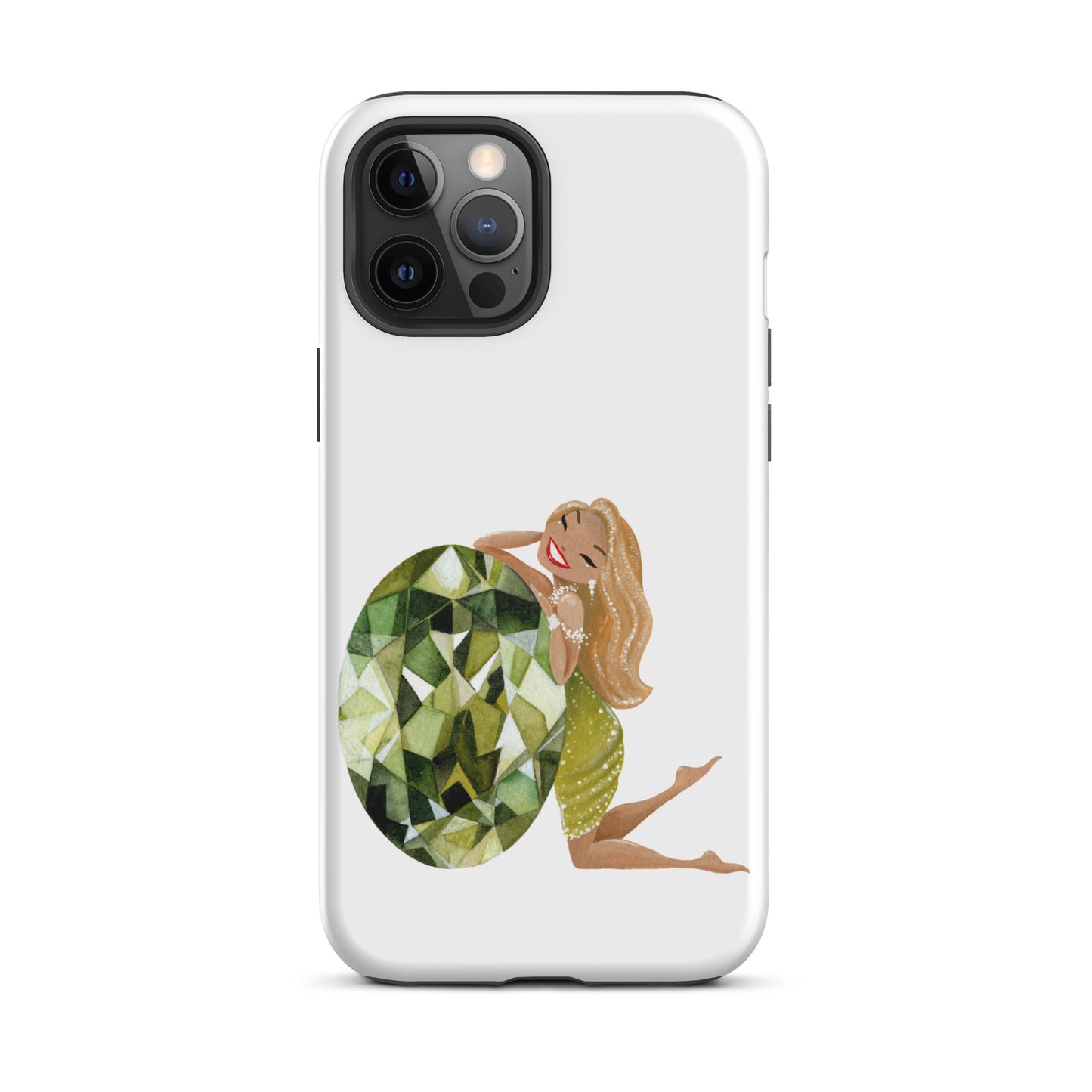 August Birthstone Peridot Tough iPhone case (iPhone 11 - iPhone 14 Pro Max)