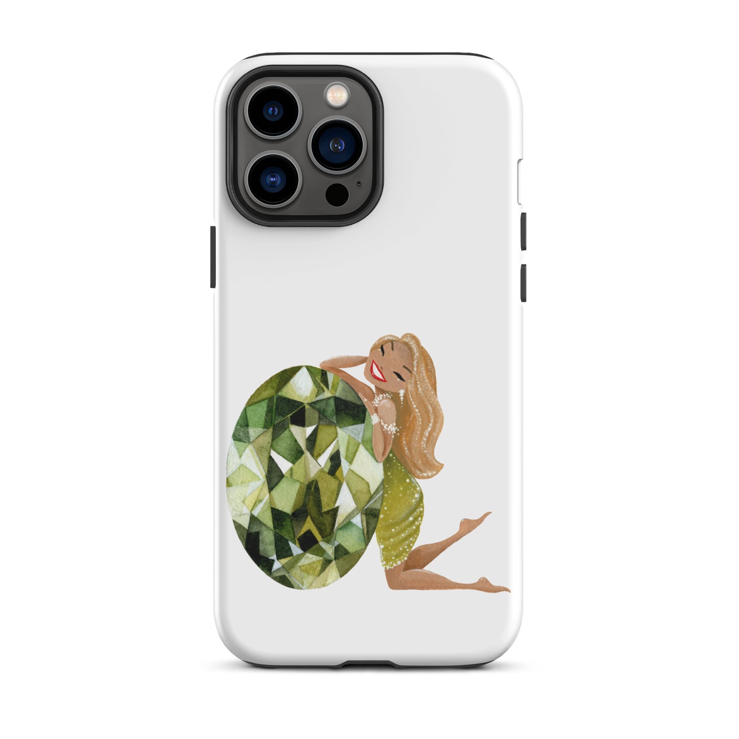 August Birthstone Peridot Tough iPhone case (iPhone 11 - iPhone 14 Pro Max)