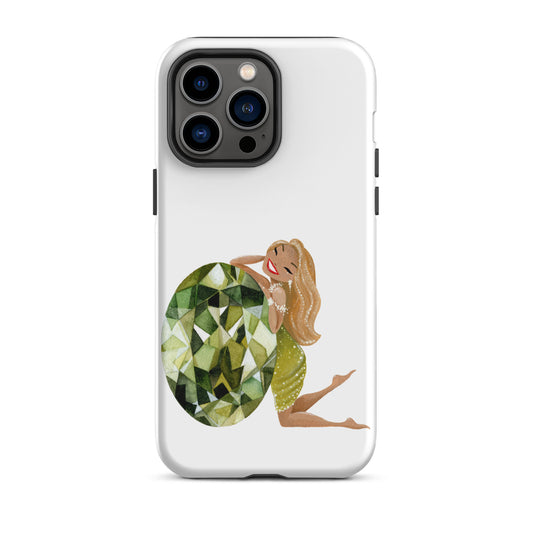 August Birthstone Peridot Tough iPhone case (iPhone 11 - iPhone 14 Pro Max)