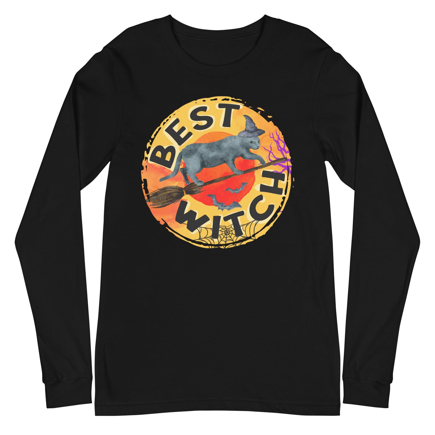 Best Witch Halloween Unisex Long Sleeve Tee