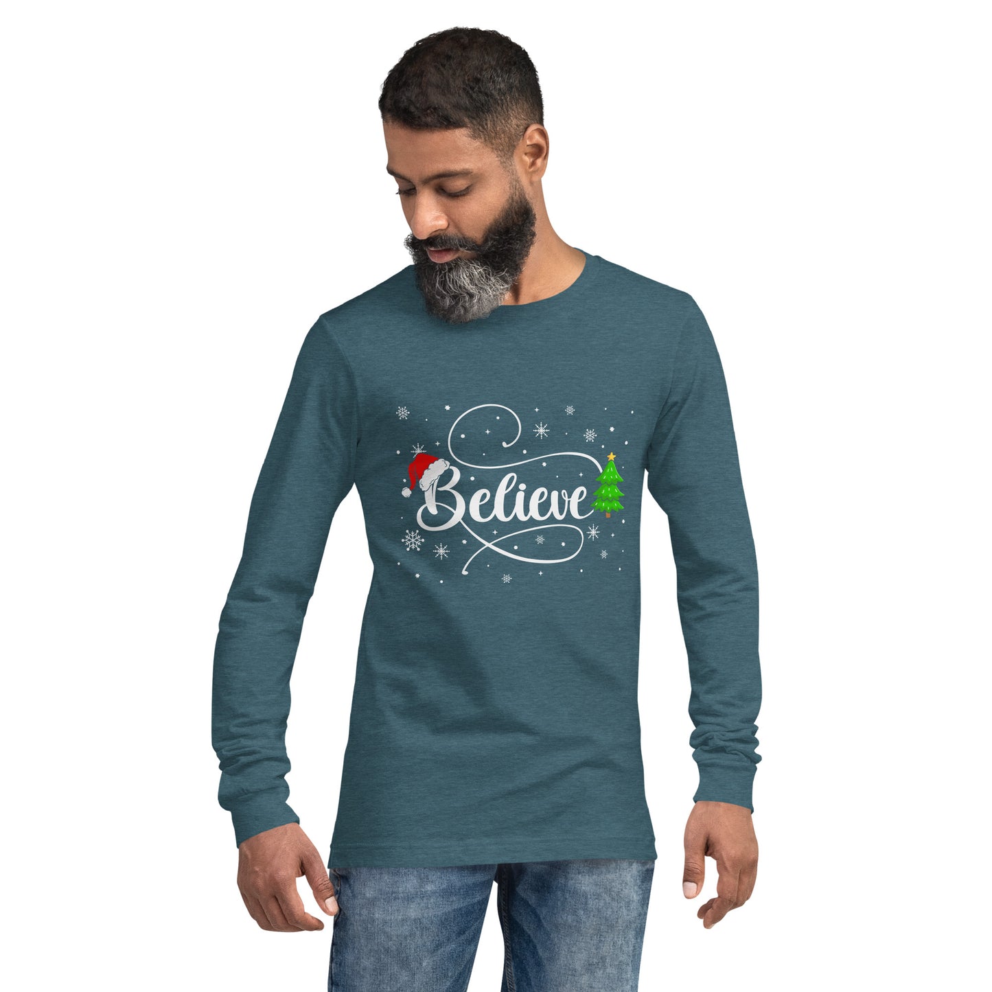 Believe (In Christmas) Unisex Long Sleeve Tee