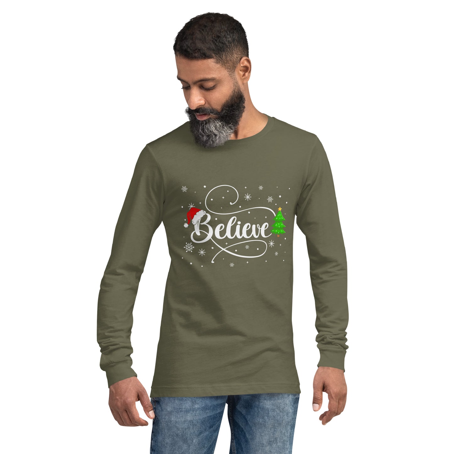 Believe (In Christmas) Unisex Long Sleeve Tee