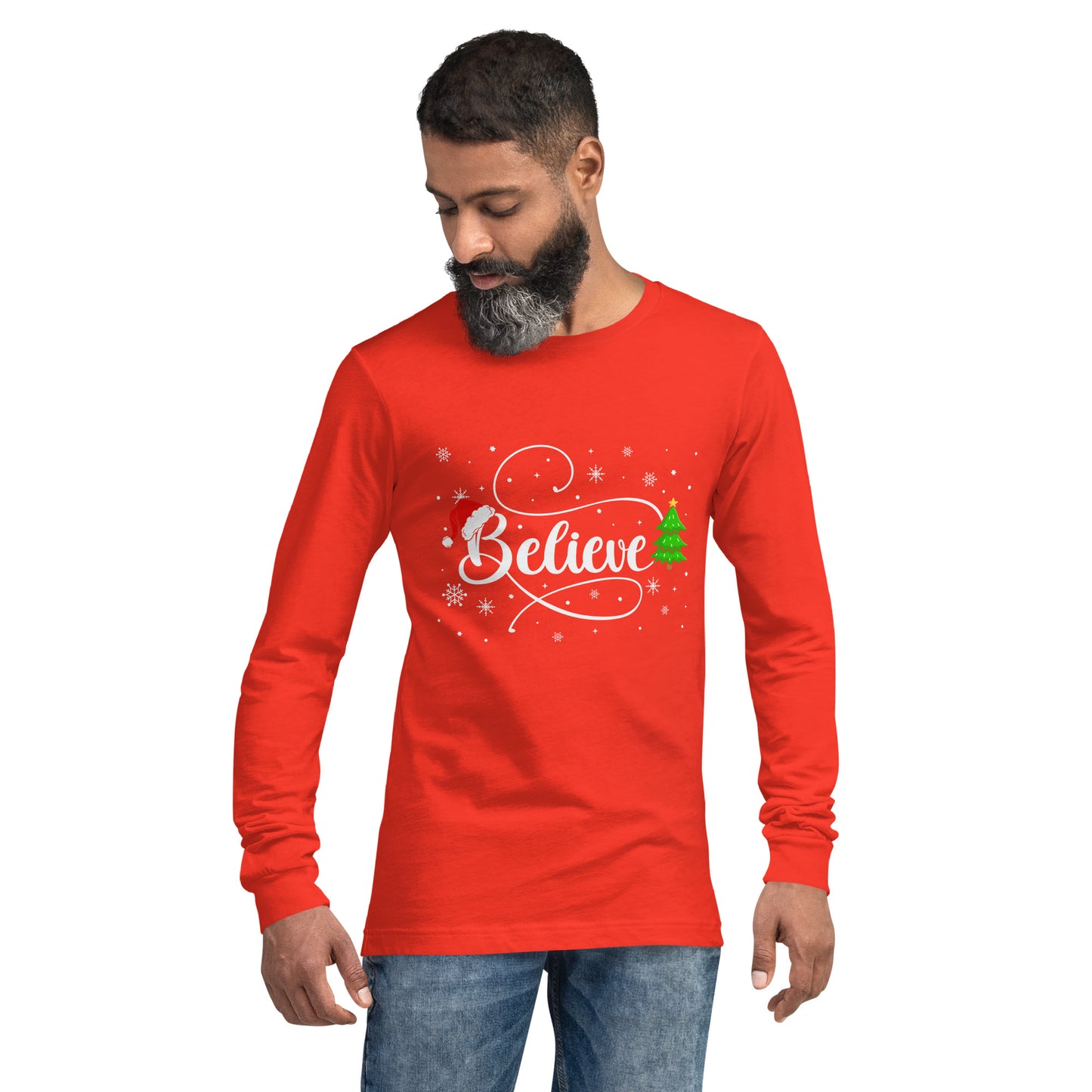 Believe (In Christmas) Unisex Long Sleeve Tee