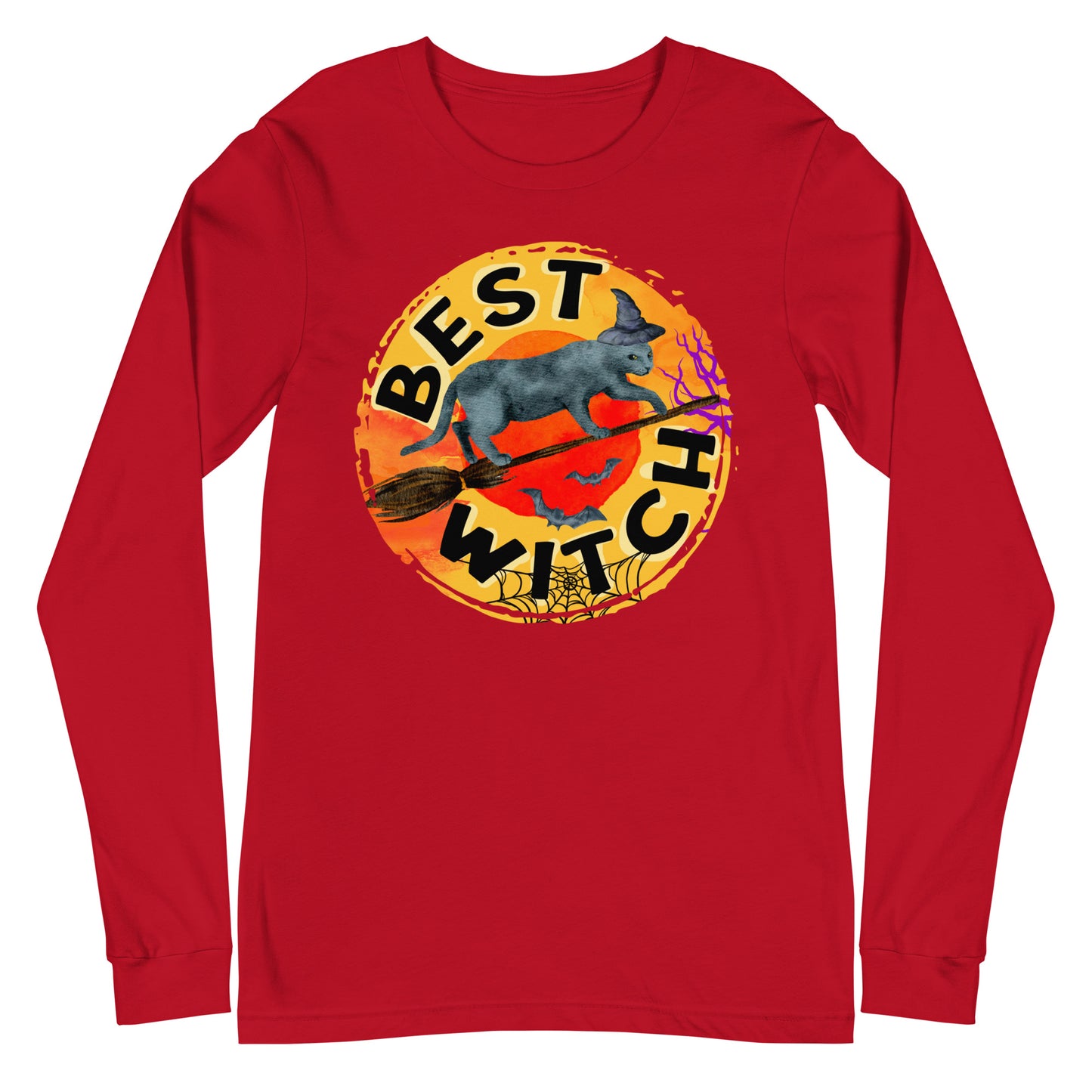 Best Witch Halloween Unisex Long Sleeve Tee