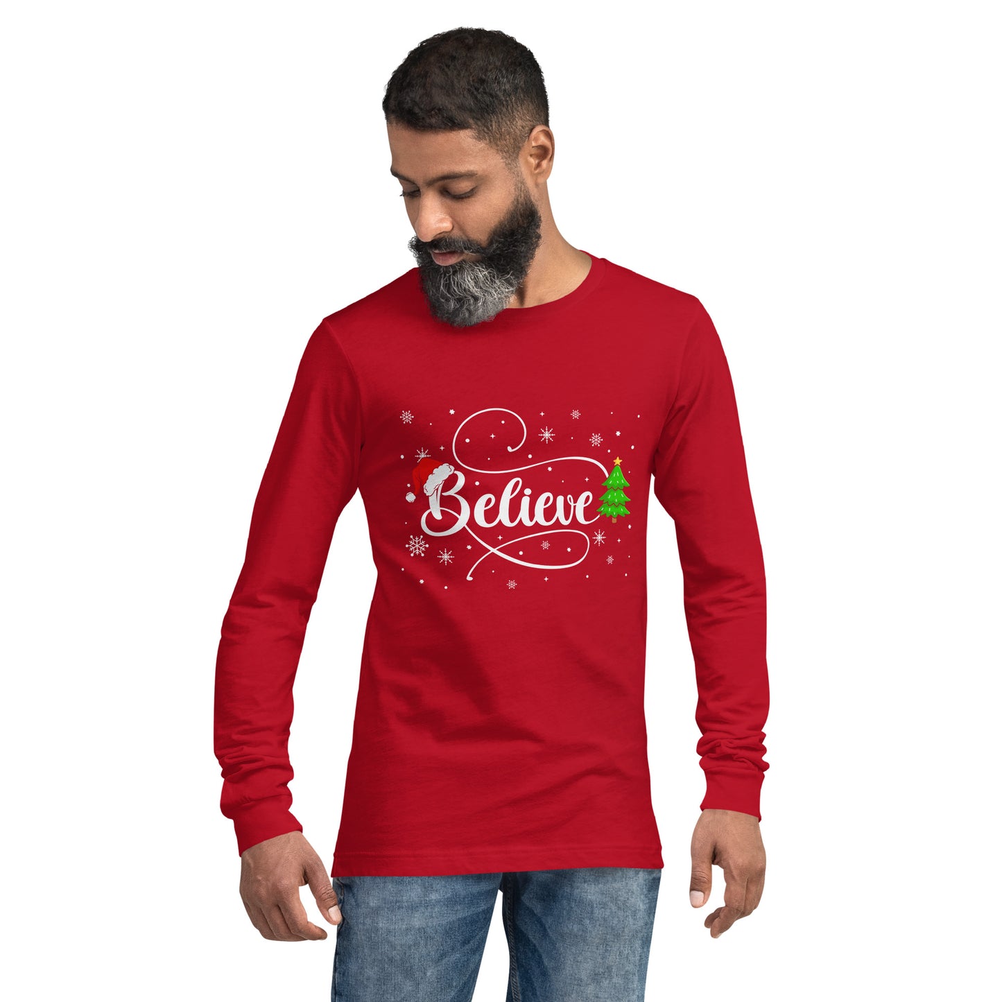 Believe (In Christmas) Unisex Long Sleeve Tee