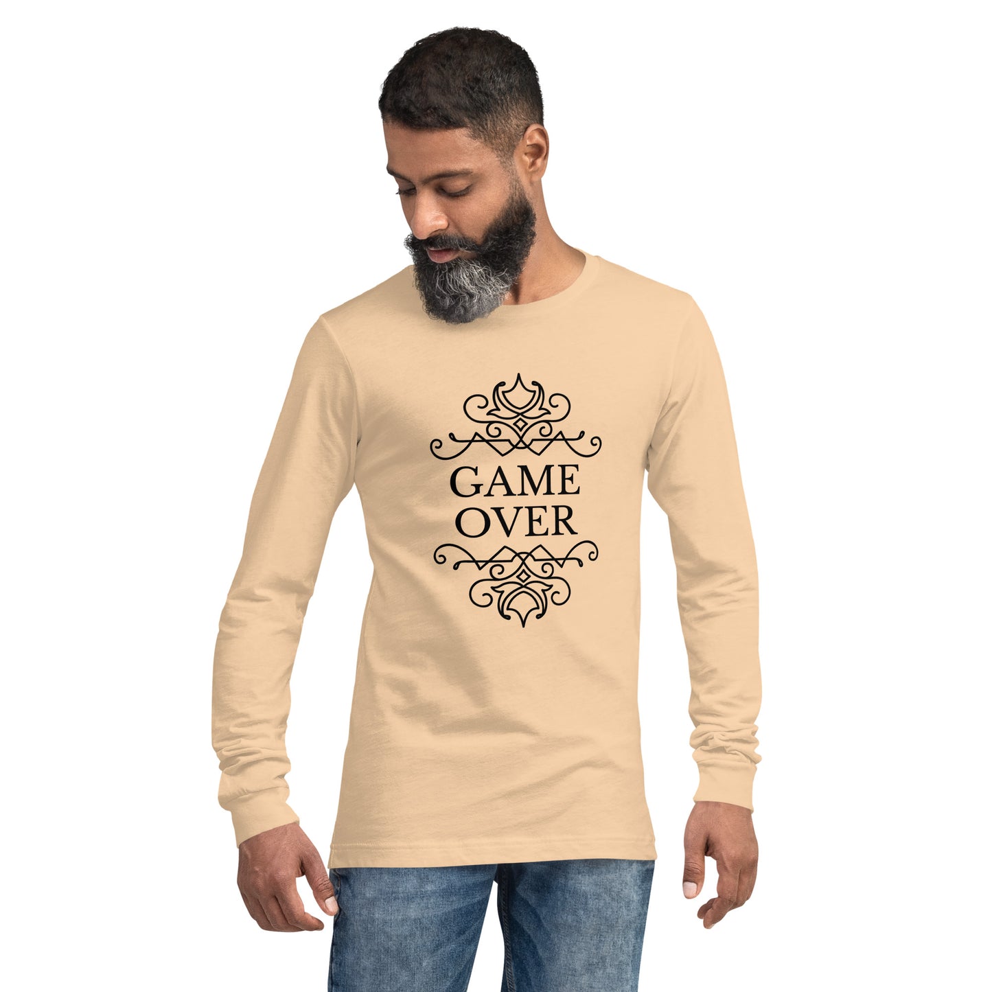 Game Over Heavy Grunge Unisex Long Sleeve Tee