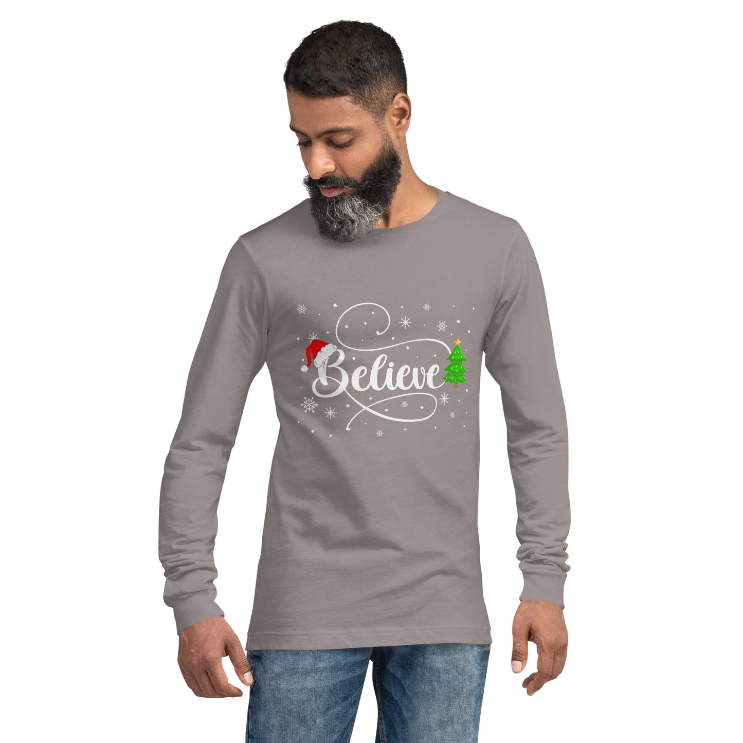 Believe (In Christmas) Unisex Long Sleeve Tee