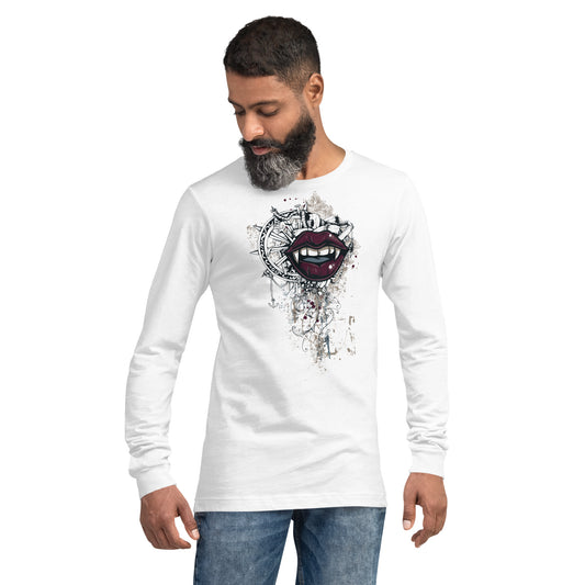 Vampires Kiss Heave Grunge Unisex Long Sleeve Tee