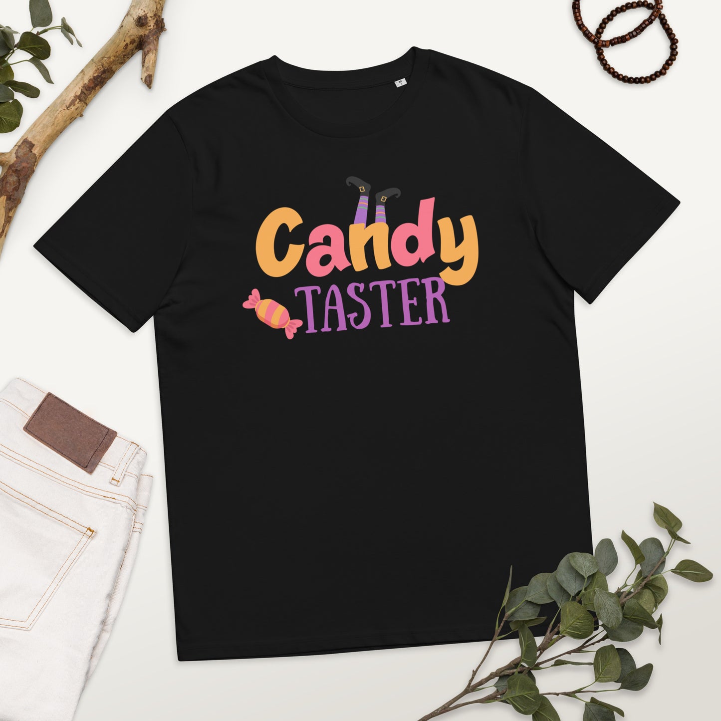 Candy Taster Unisex organic cotton t-shirt