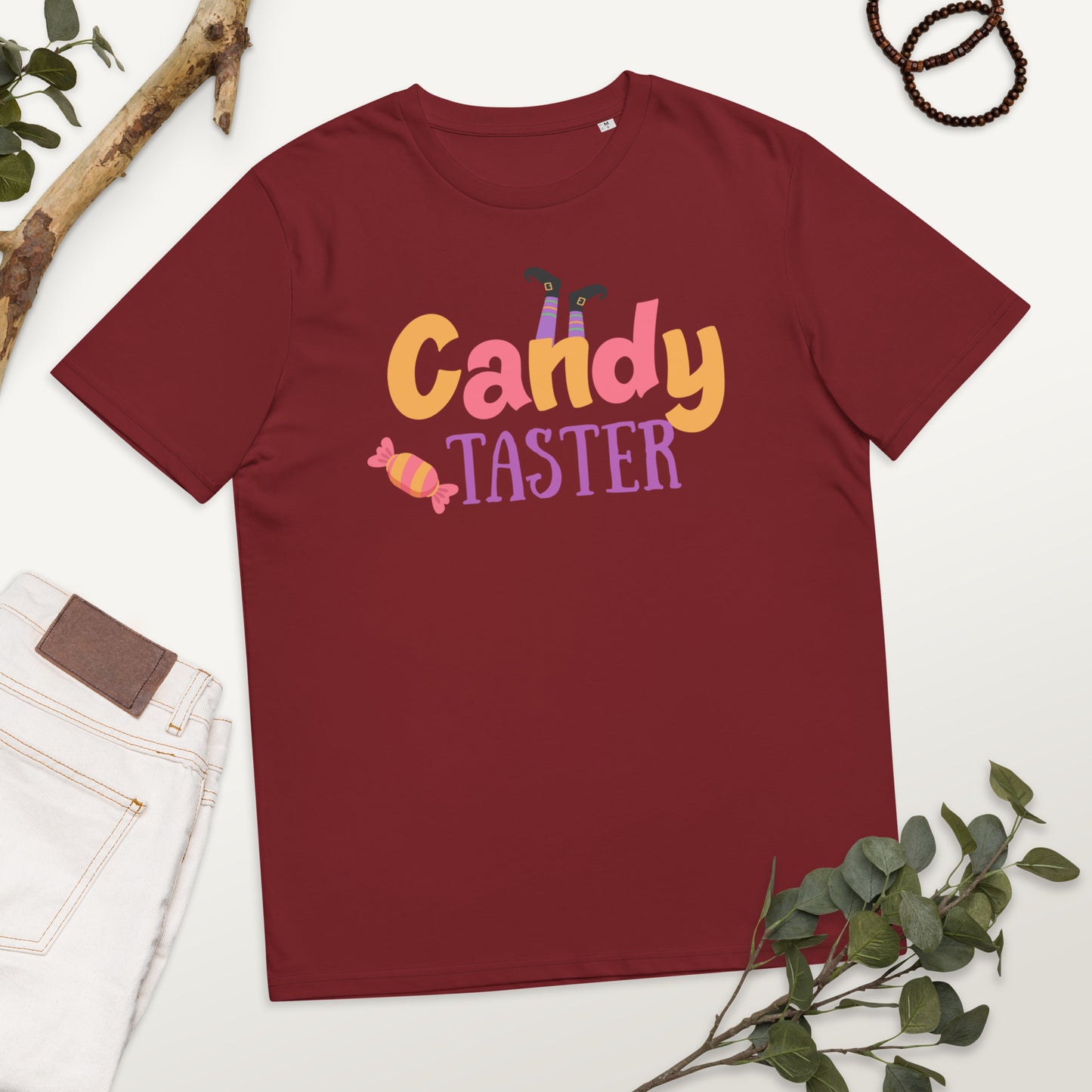 Candy Taster Unisex organic cotton t-shirt