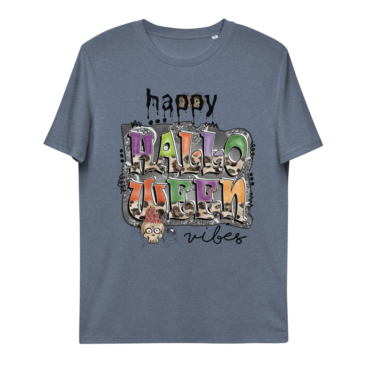 Happy Halloween Vibes Unisex organic cotton t-shirt