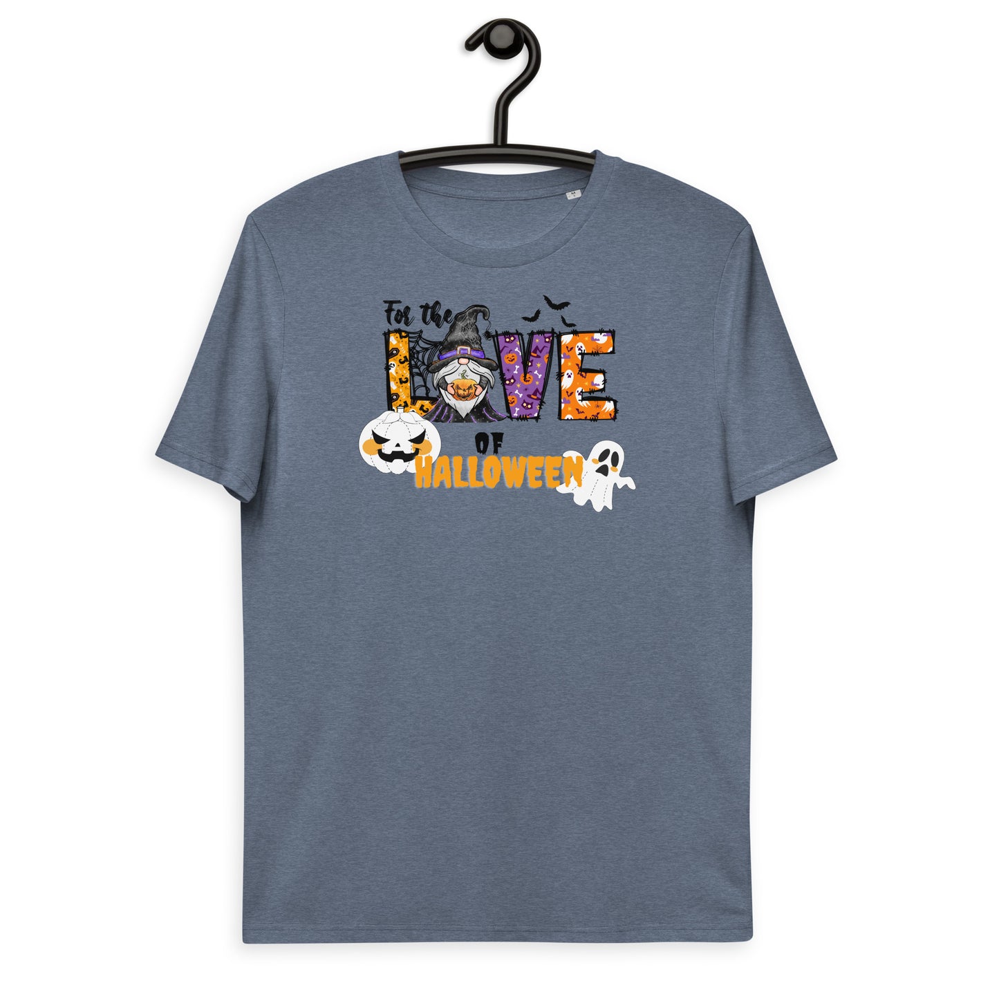 For the Love of Halloween Unisex organic cotton t-shirt