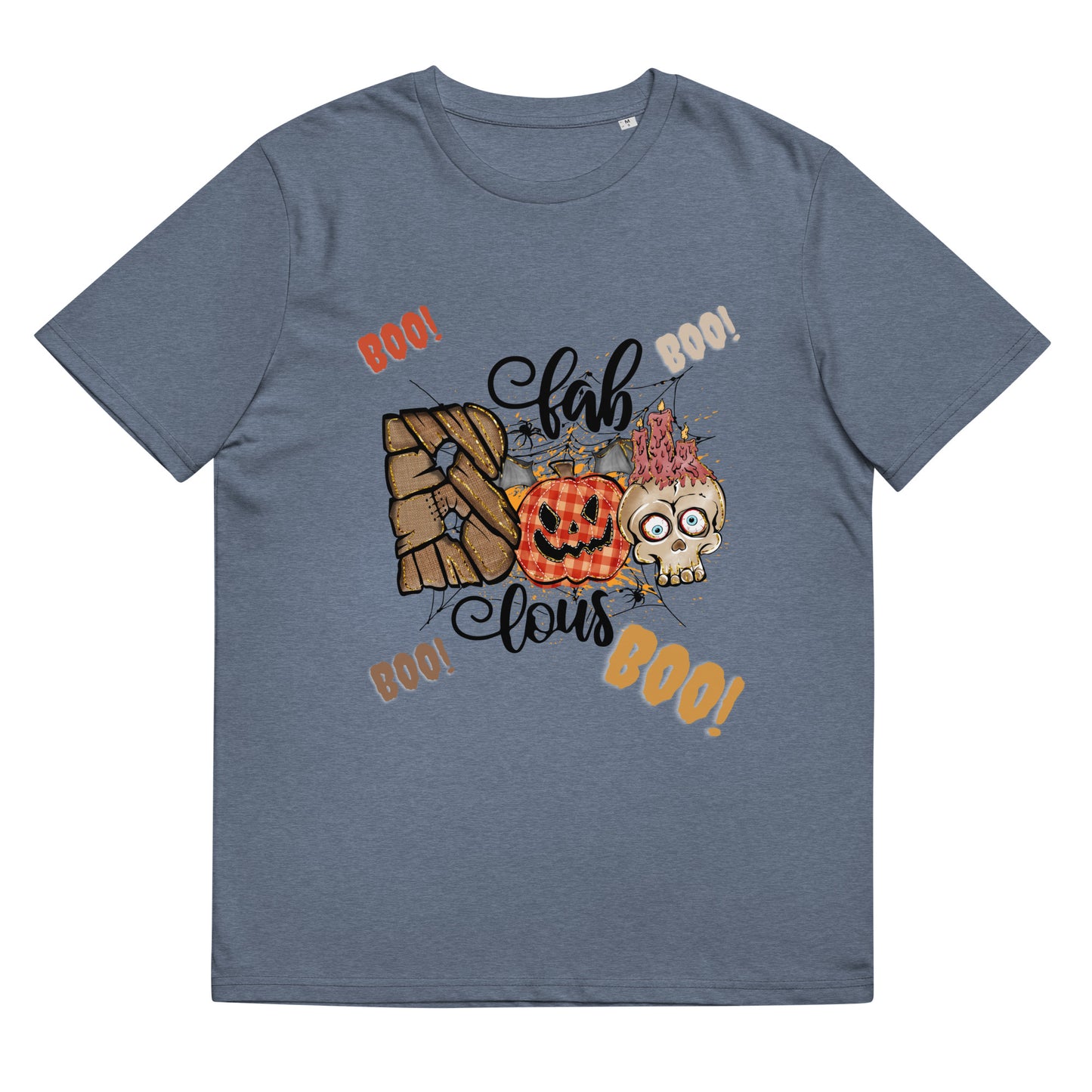 Boo Boo Boo Boo Fab Boo Lous Unisex organic cotton t-shirt