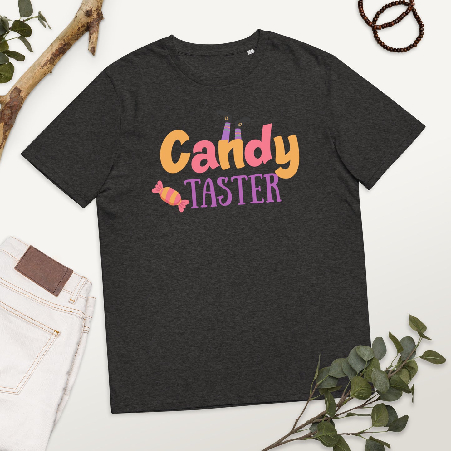 Candy Taster Unisex organic cotton t-shirt