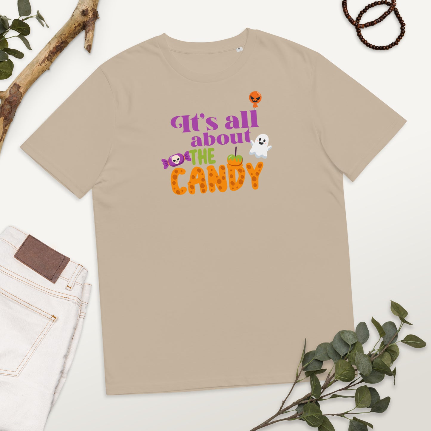 It's All About the Candy Unisex organic cotton t-shirt