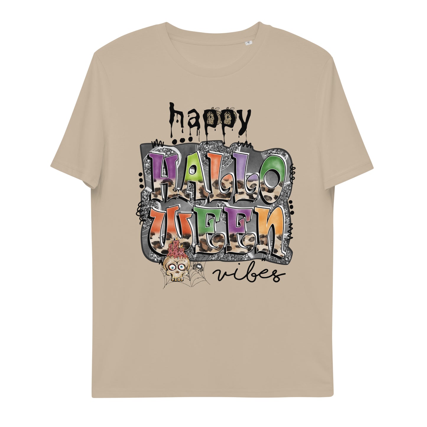 Happy Halloween Vibes Unisex organic cotton t-shirt