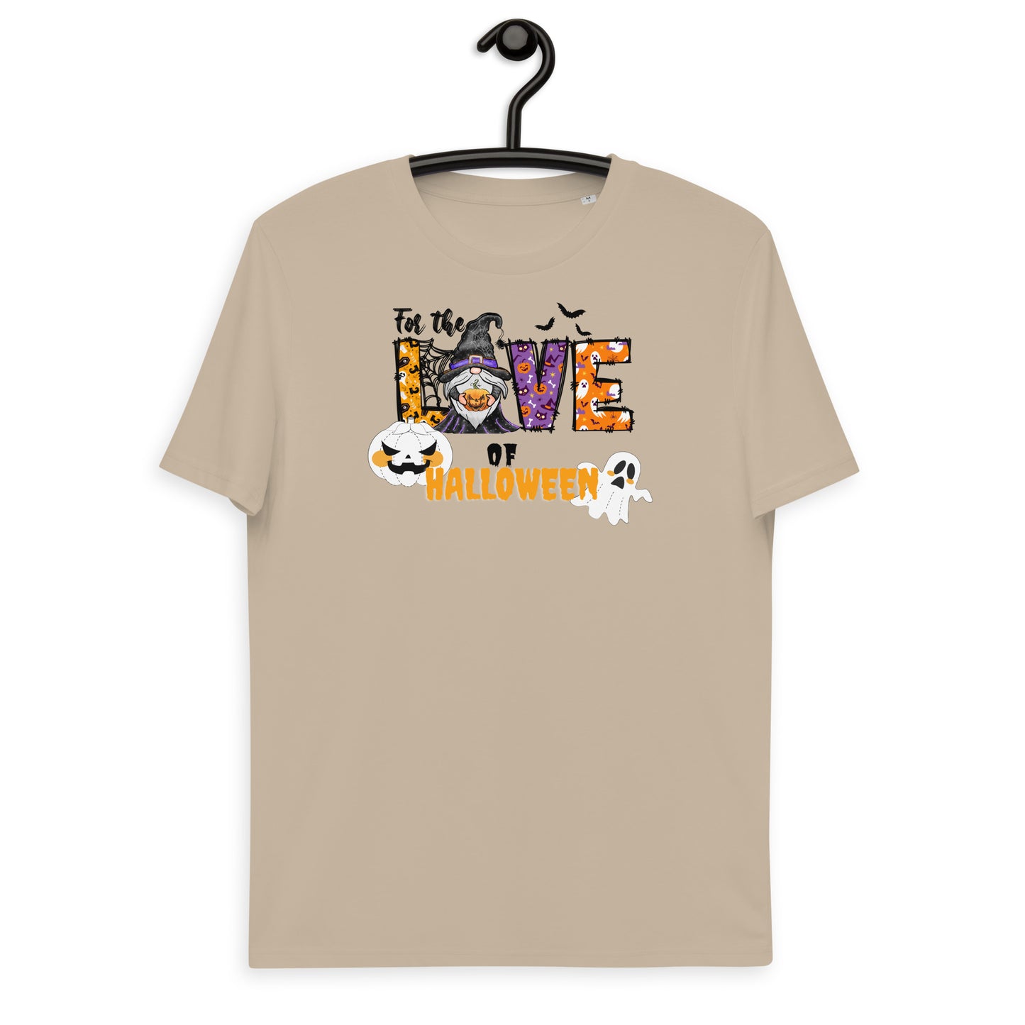 For the Love of Halloween Unisex organic cotton t-shirt