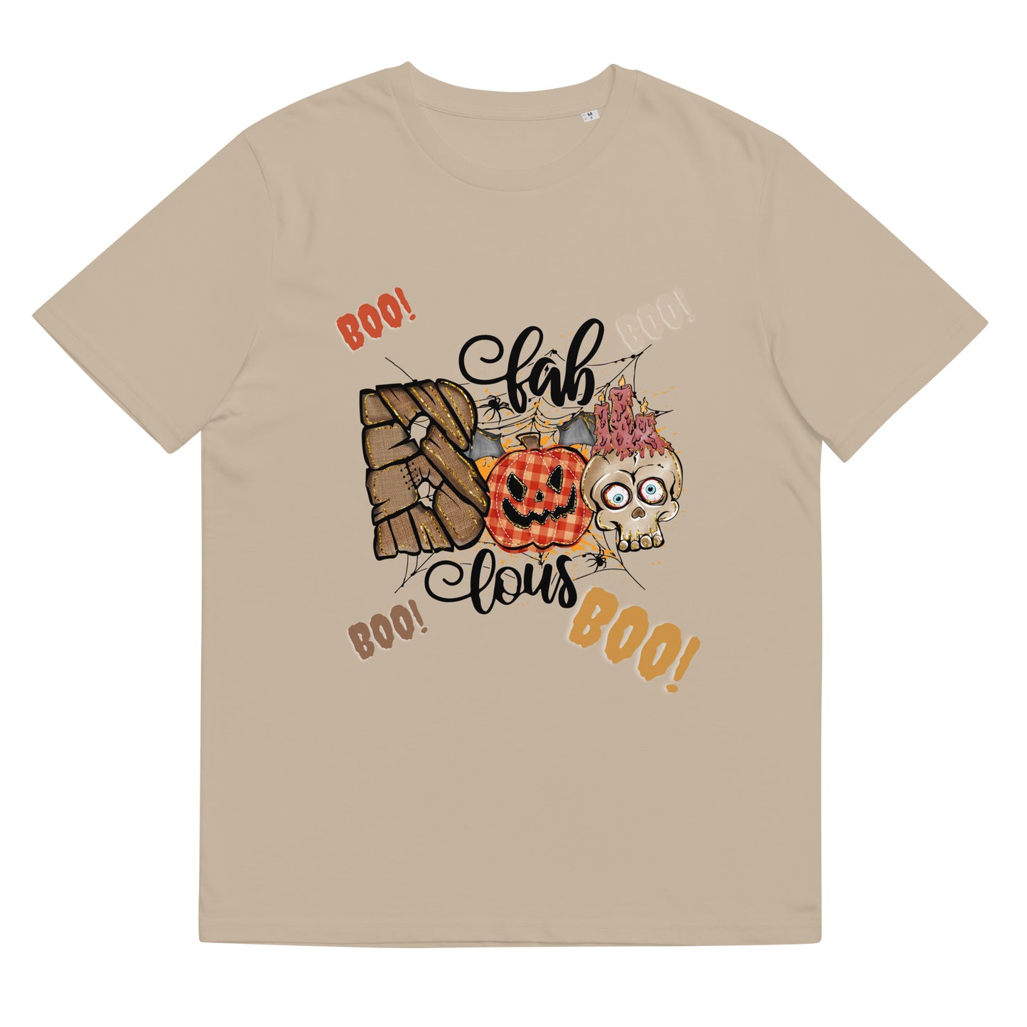 Boo Boo Boo Boo Fab Boo Lous Unisex organic cotton t-shirt