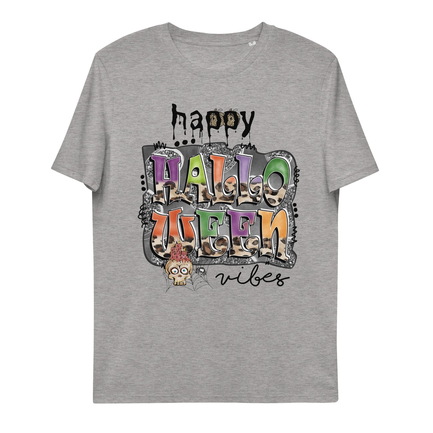 Happy Halloween Vibes Unisex organic cotton t-shirt